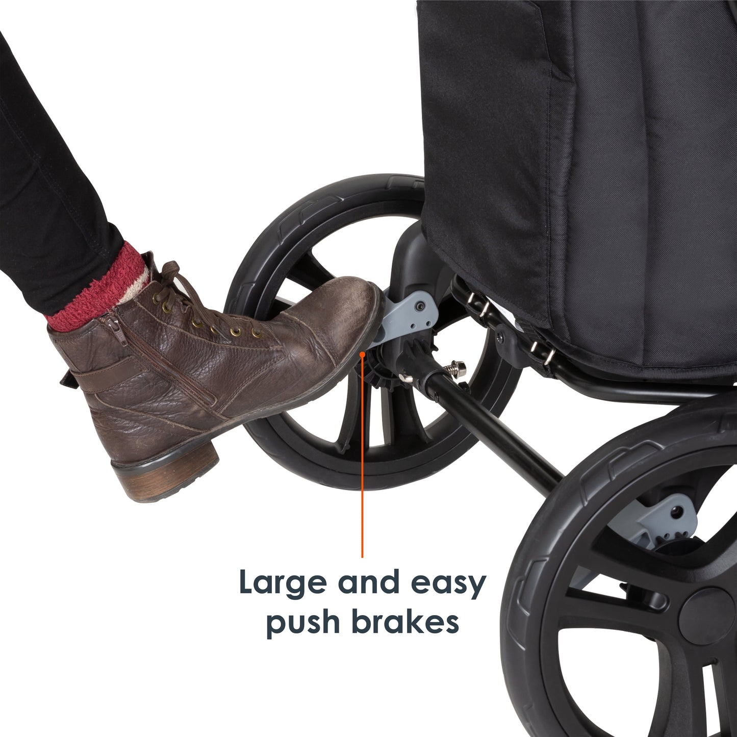 Expedition plus 2-In-1 Stroller Wagon, Solid Print Black