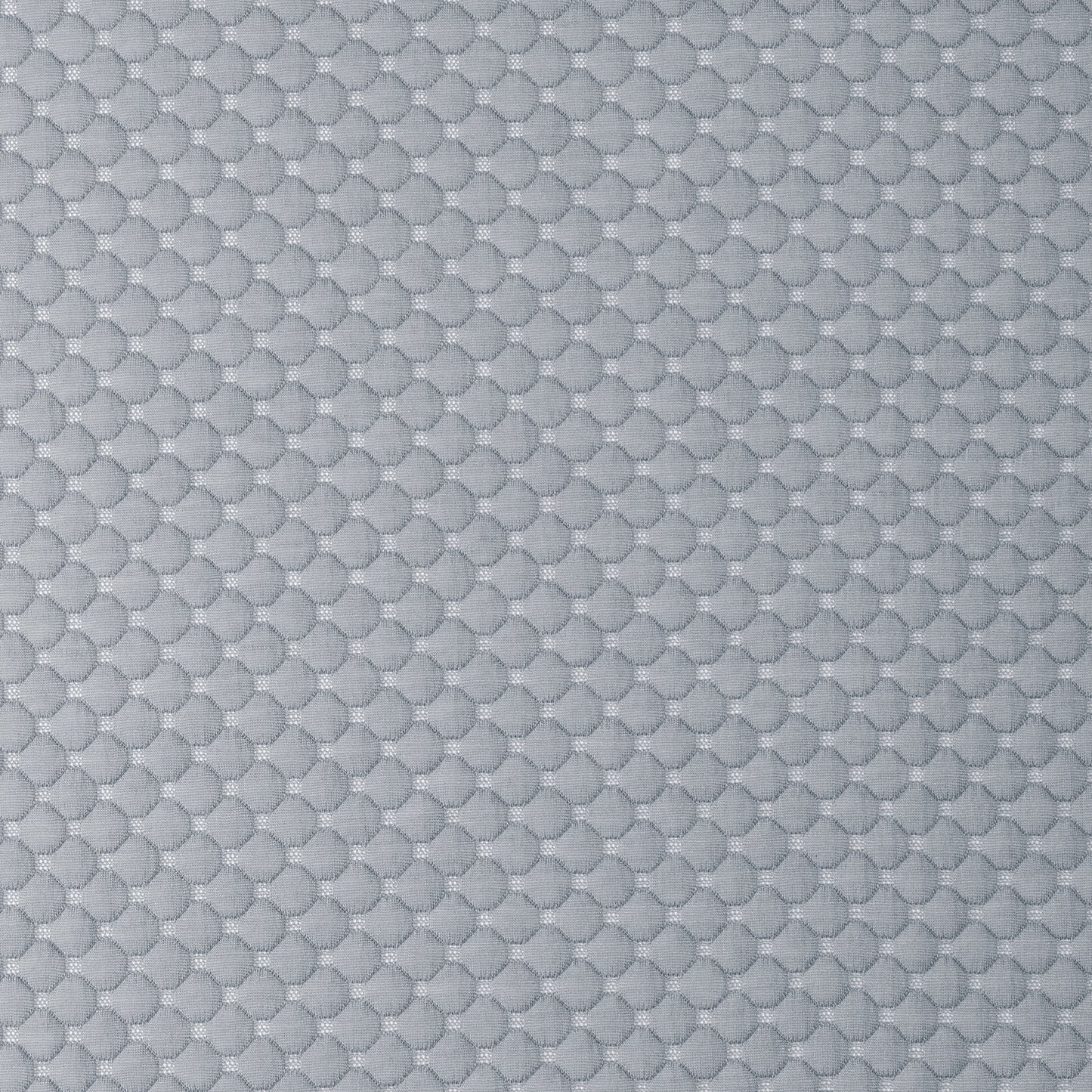 Pure Zen 2 in 1 Crib & Toddler Mattress, White and Grey, Greenguard Gold Certified