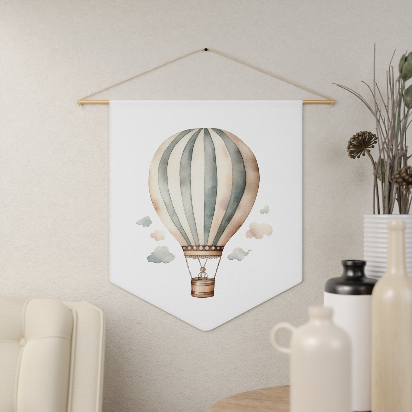 Nursery Decor Pennant - All The Things Baby