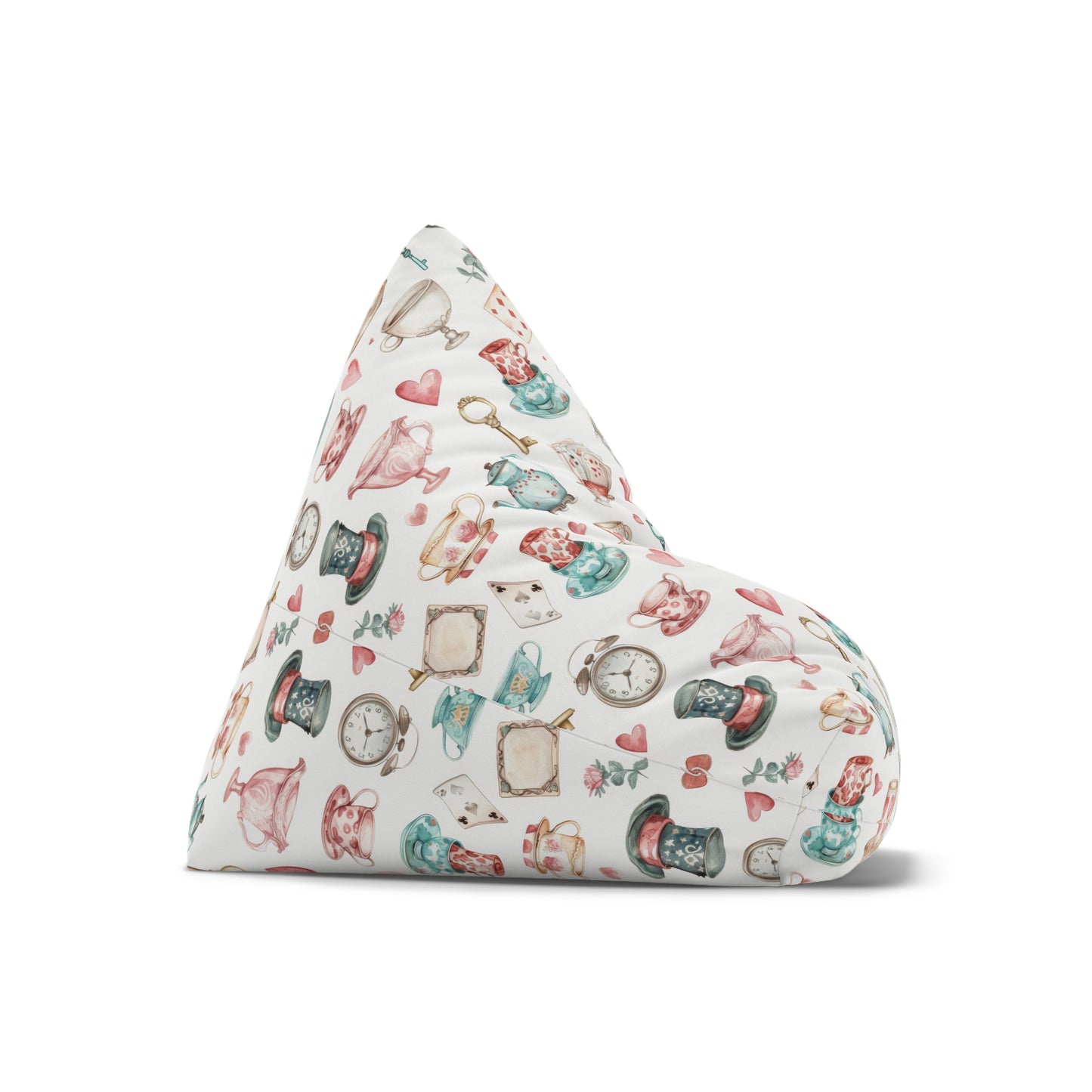 Kids Bean Bag Chair Cover- Watercolor Wonderland
