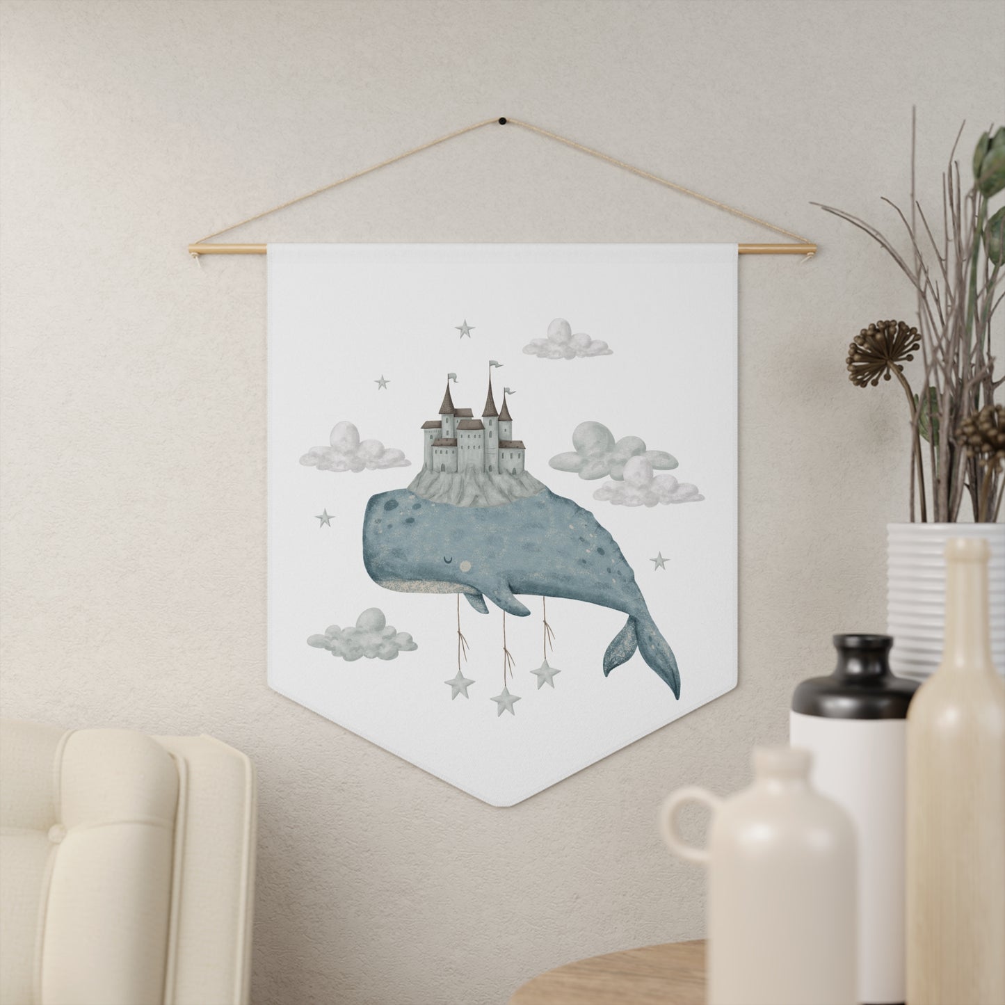 Nursery Decor Pennant - All The Things Baby