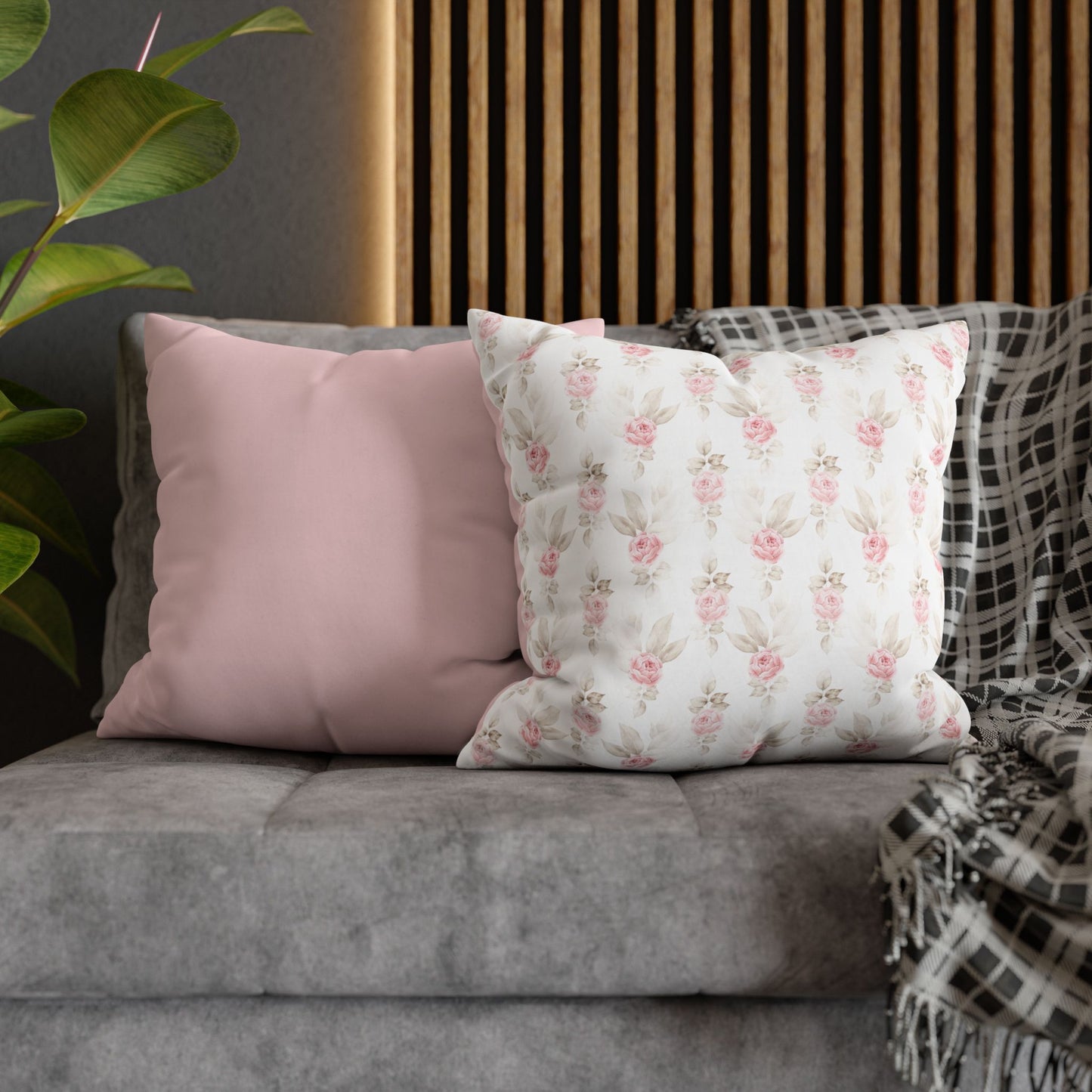 Canvas Pillowcase -Emma Floral