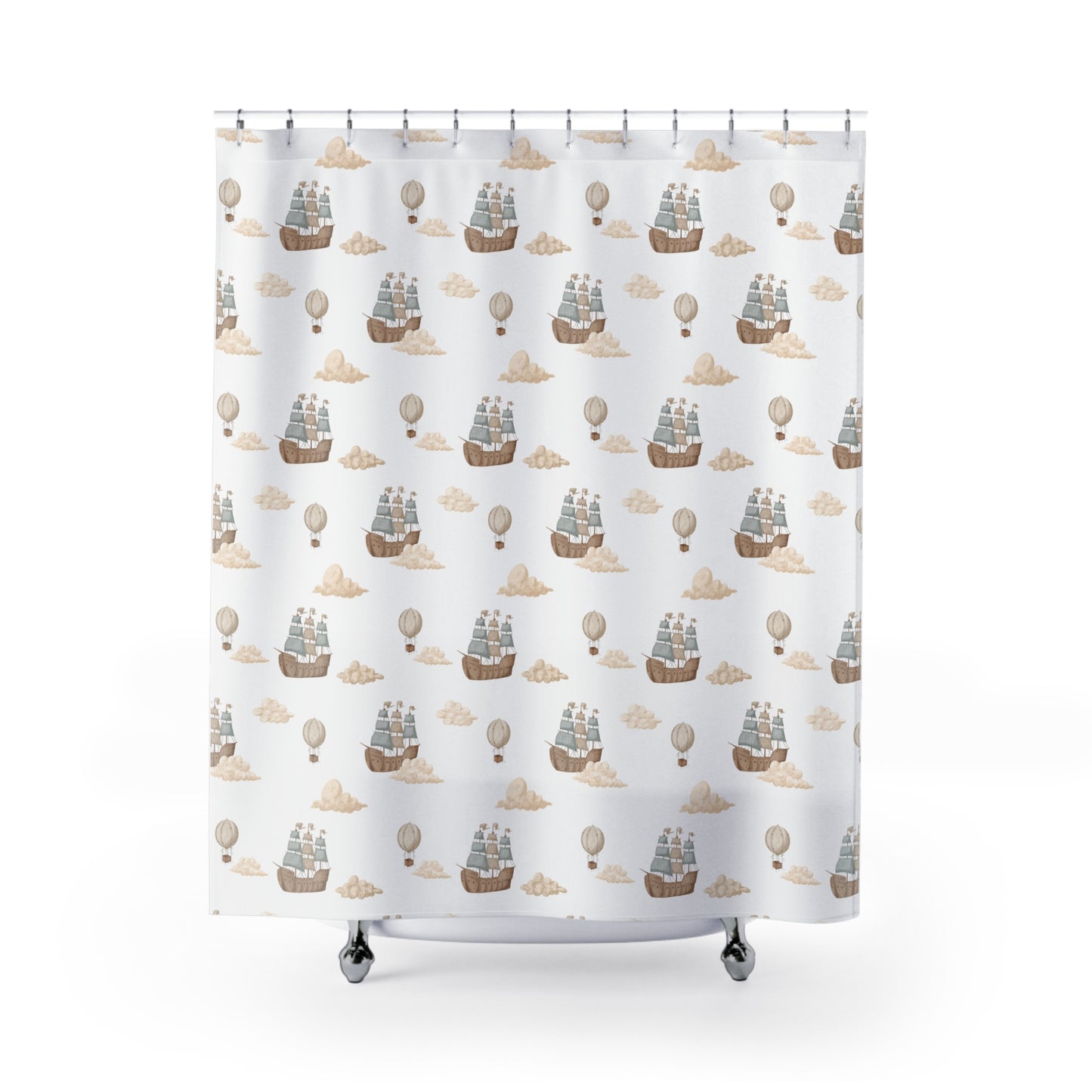 Pirate Ship Shower Curtain