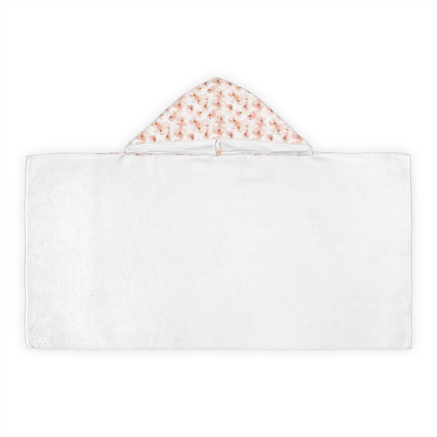 Child Hooded Towel - Pink Floral
