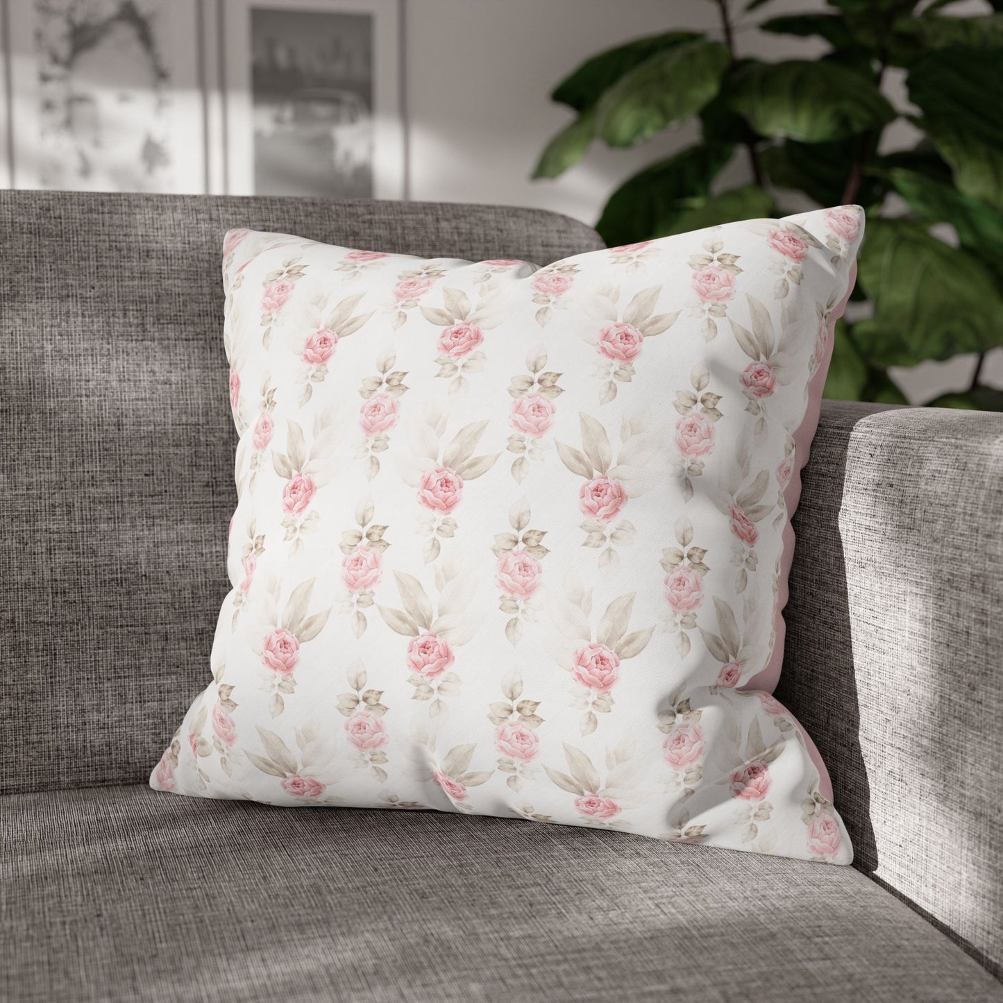 Canvas Pillowcase -Emma Floral