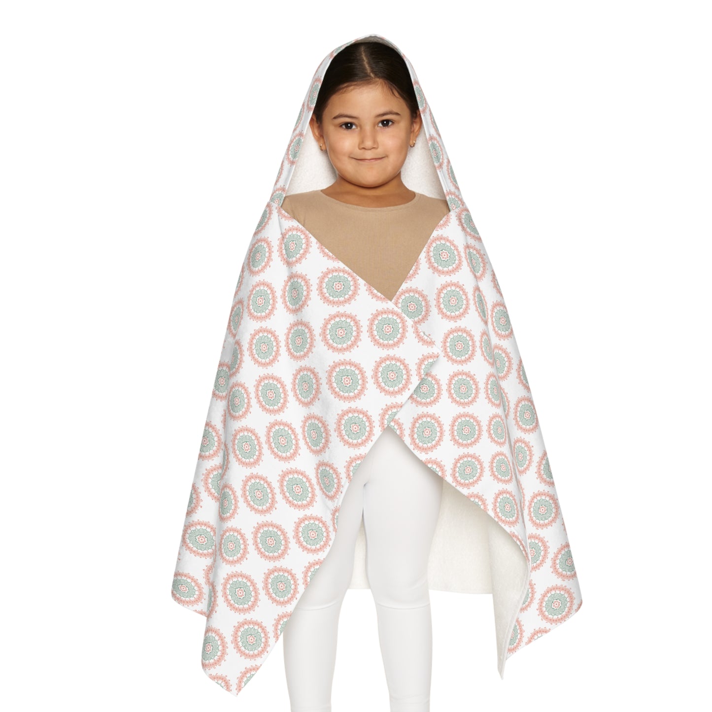 Child Hooded Towel - Mandala Design