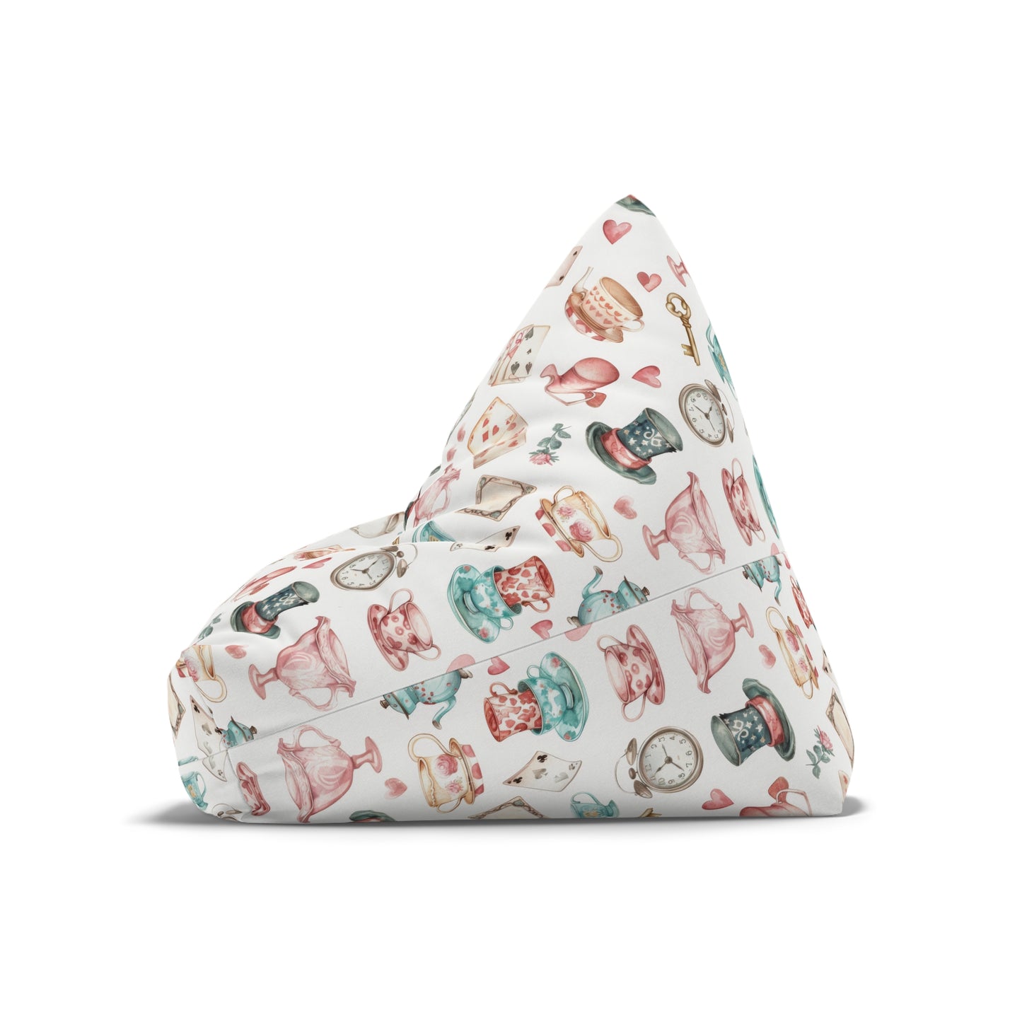 Kids Bean Bag Chair Cover- Watercolor Wonderland