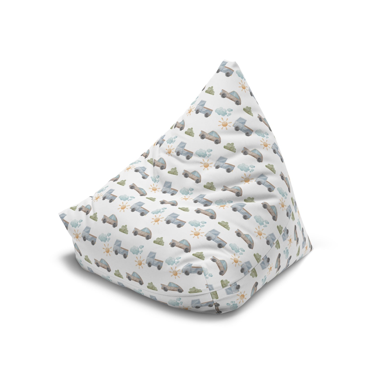 Kids Bean Bag Cover - Things that go