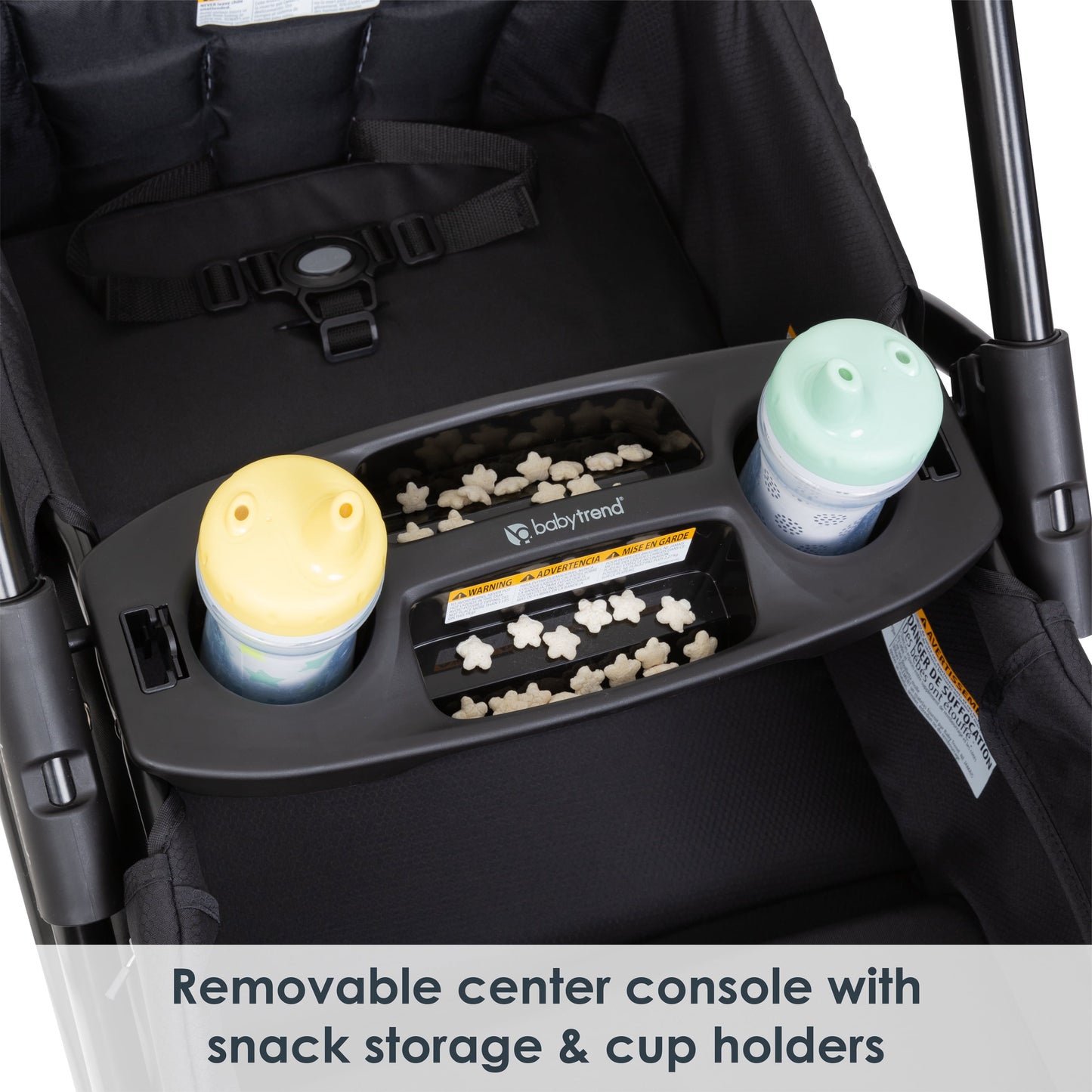 Expedition plus 2-In-1 Stroller Wagon, Solid Print Black