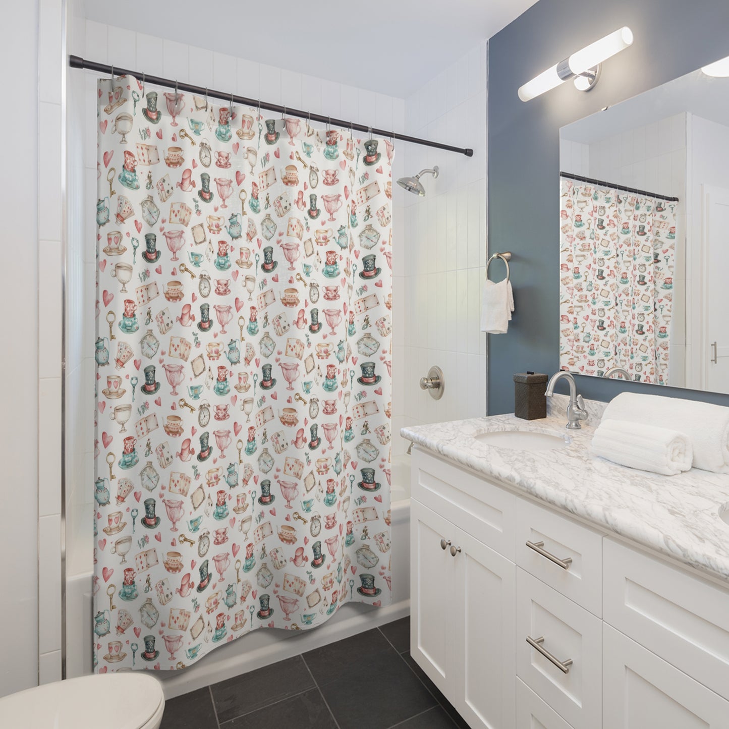 Wonderland Shower Curtain