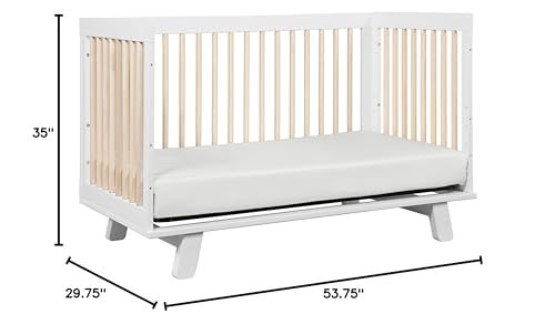 Babyletto Hudson 3-in-1 Convertible Baby Crib - GREENGUARD Gold Certified