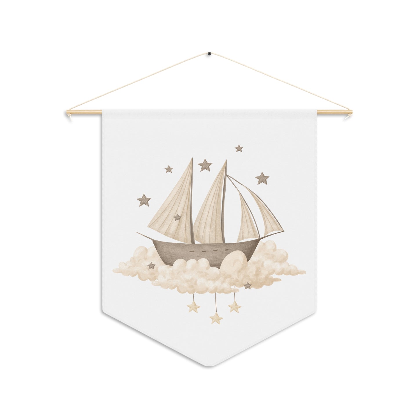 Nursery Decor Pennant - All The Things Baby