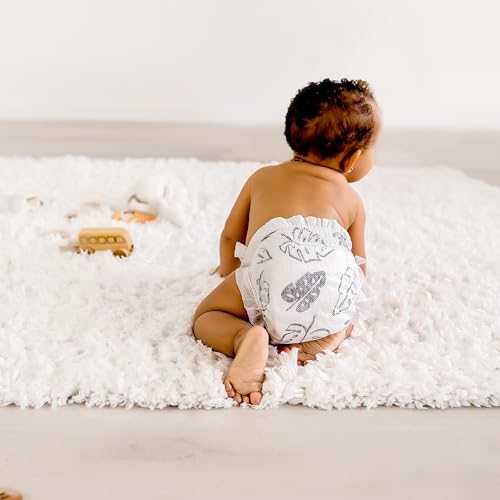 PARASOL Clear+Dry Disposable Diapers | RashShield Protection, Leakproof Design, Hypoallergenic | Size 4, (20-32 lbs) 48 Count