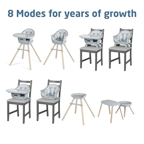 Maxi-Cosi Moa 8-in-1 High Chairs for Babies and Toddlers, Machine Washable Infant High Chair