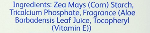 Johnson's Baby Powder with Naturally Derived Cornstarch, Aloe & Vitamin E, 22 oz, 3 Pack