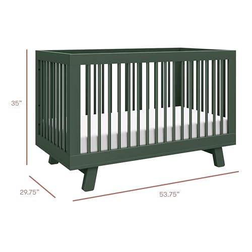 Babyletto Hudson 3-in-1 Convertible Baby Crib - GREENGUARD Gold Certified