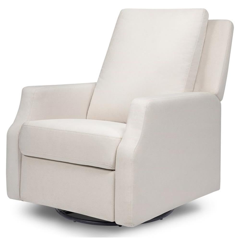 Namesake Crewe Glider Recliner Nursery Chair - GREENGUARD Gold & Certi-PUR US Certified, Ultra Cozy 360° Swivel Rocker Recliner