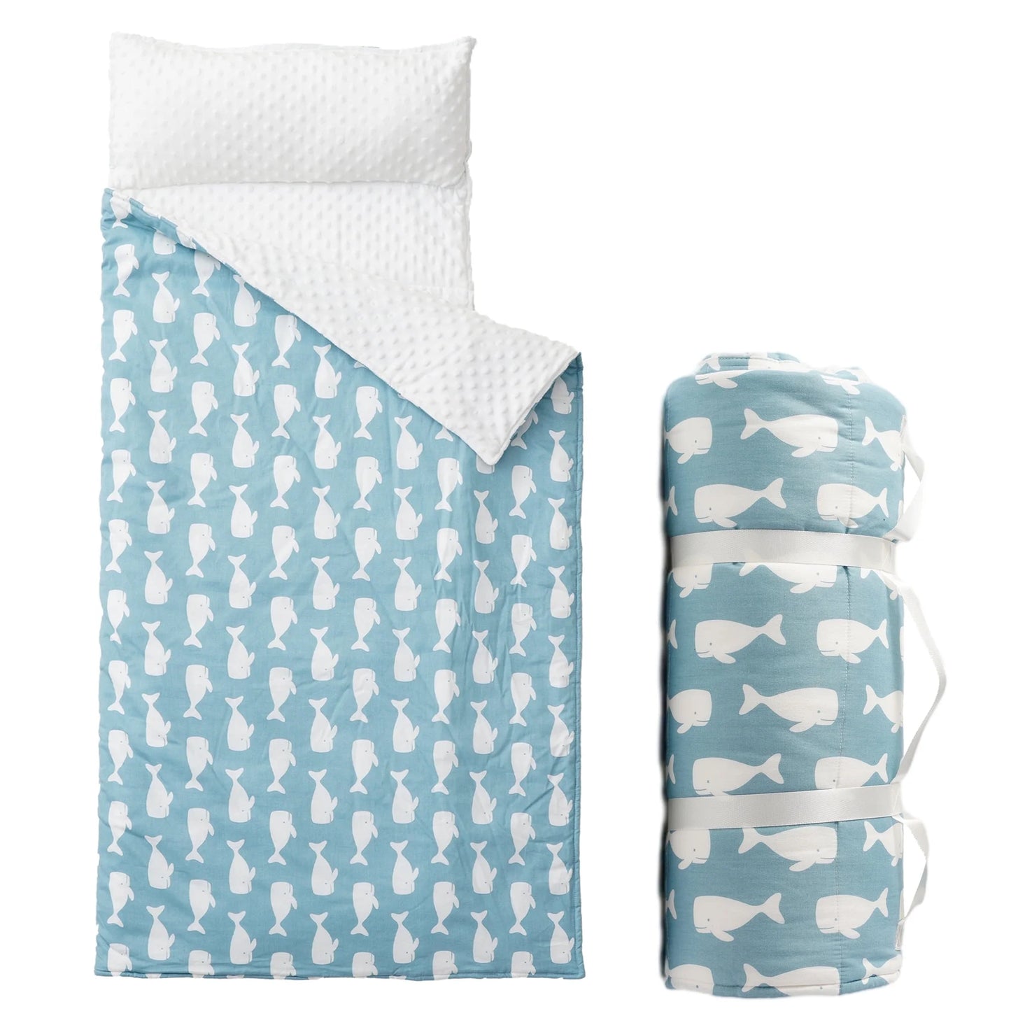 Kids Nap Mat with Removable Pillow