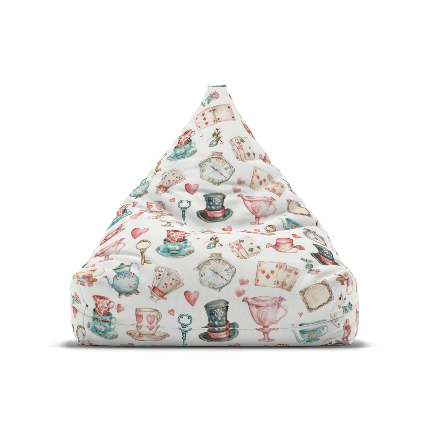 Kids Bean Bag Chair Cover- Watercolor Wonderland