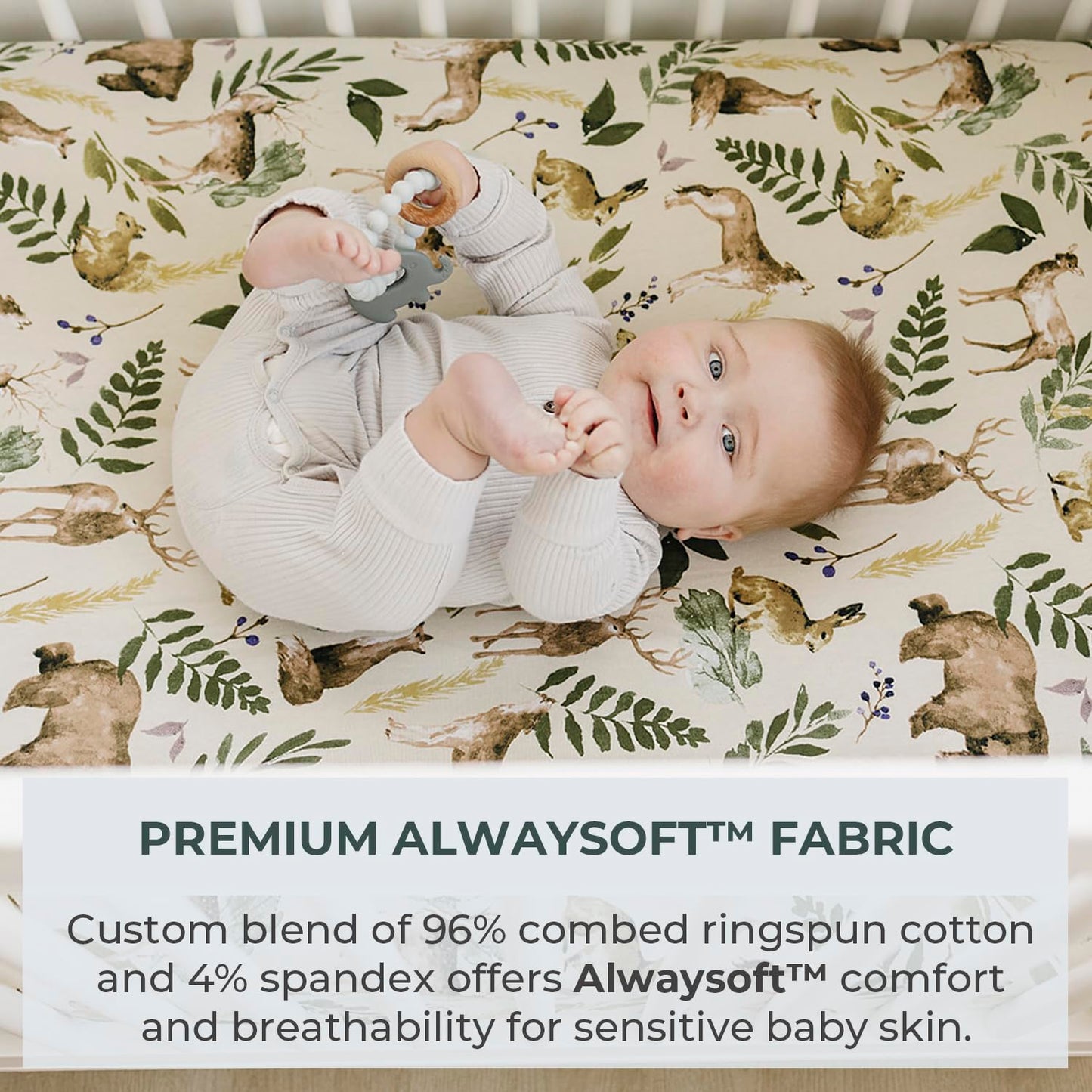 2 Pack Premium Pack N Play Sheets Fitted for Standard Pack and Plays and Mini Cribs