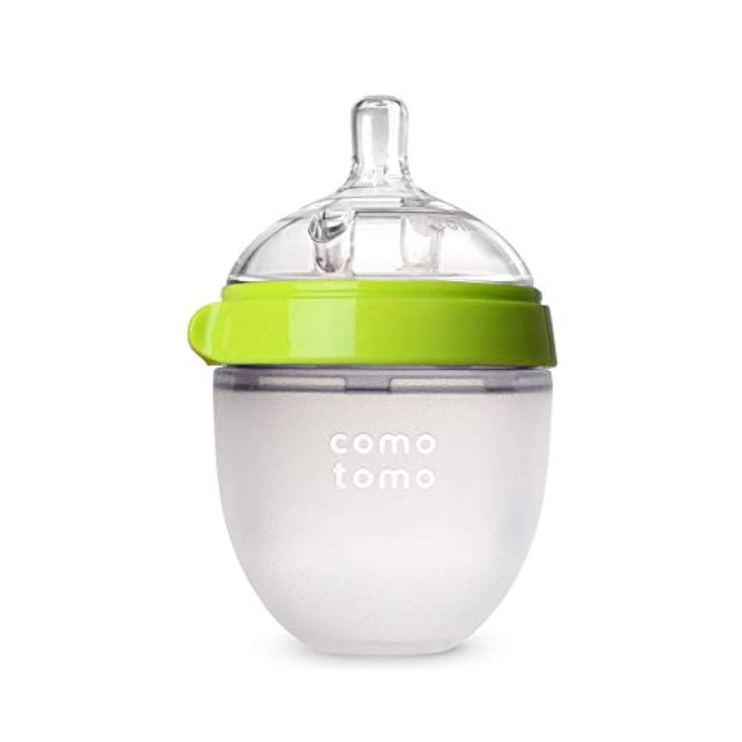 Comotomo Baby Bottle Double Pack, Green, 8oz