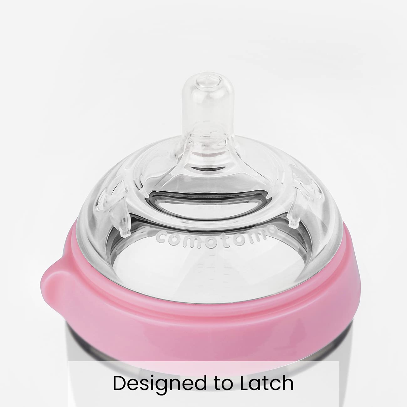 Comotomo Baby Bottle Double Pack, Green, 8oz