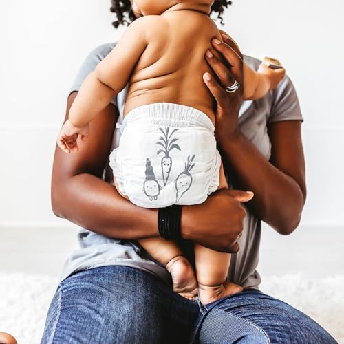 PARASOL Clear+Dry Disposable Diapers | RashShield Protection, Leakproof Design, Hypoallergenic | Size 4, (20-32 lbs) 48 Count