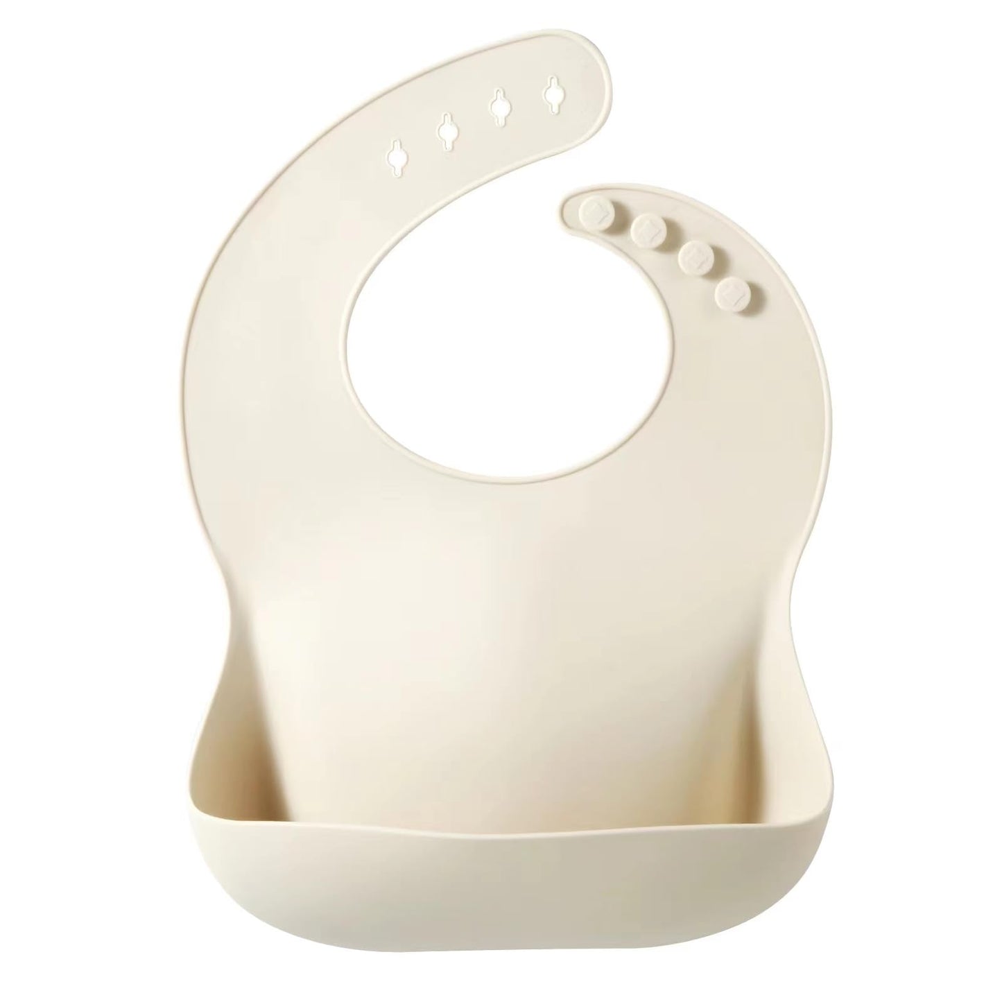 PandaEar Silicone Baby Bibs Set of 3 for Toddlers, BPA Free Waterproof Adjustable Feeding Bib with Large Pocket Food Catcher