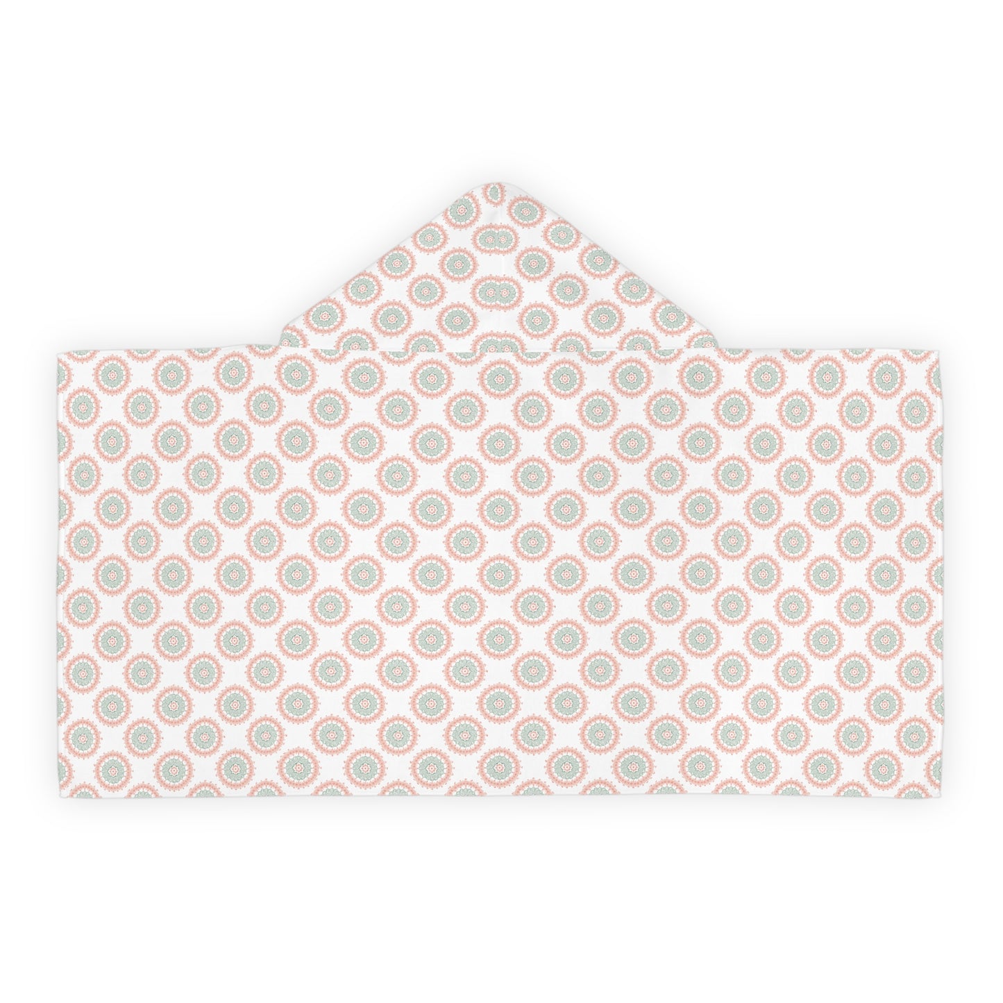 Child Hooded Towel - Mandala Design
