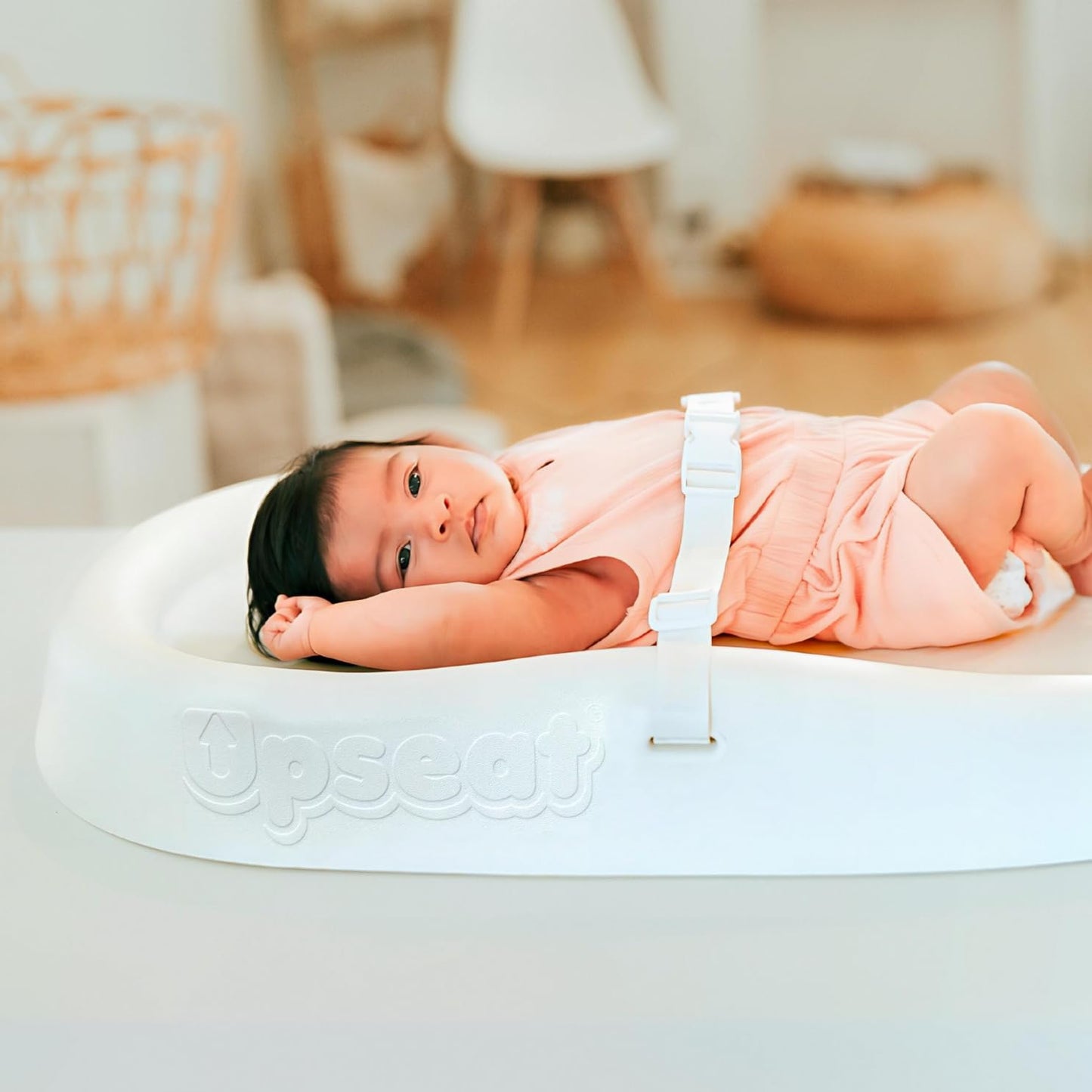 Upseat Baby Changing Pad, Non-Slip Grippy Design, Premium Cushioned Foam