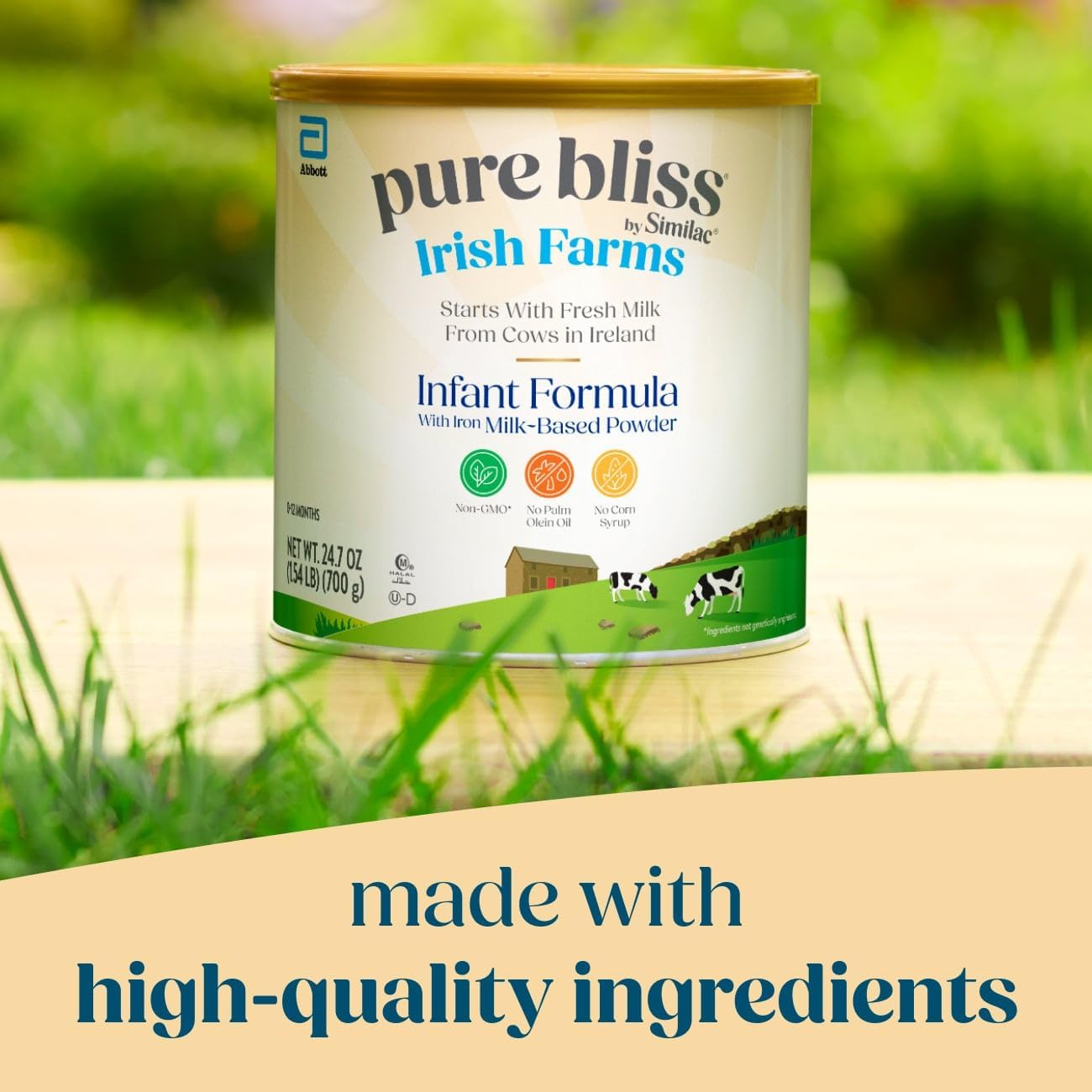Pure Bliss Irish Farms, Easy-to-Digest Baby Formula, Infant Formula