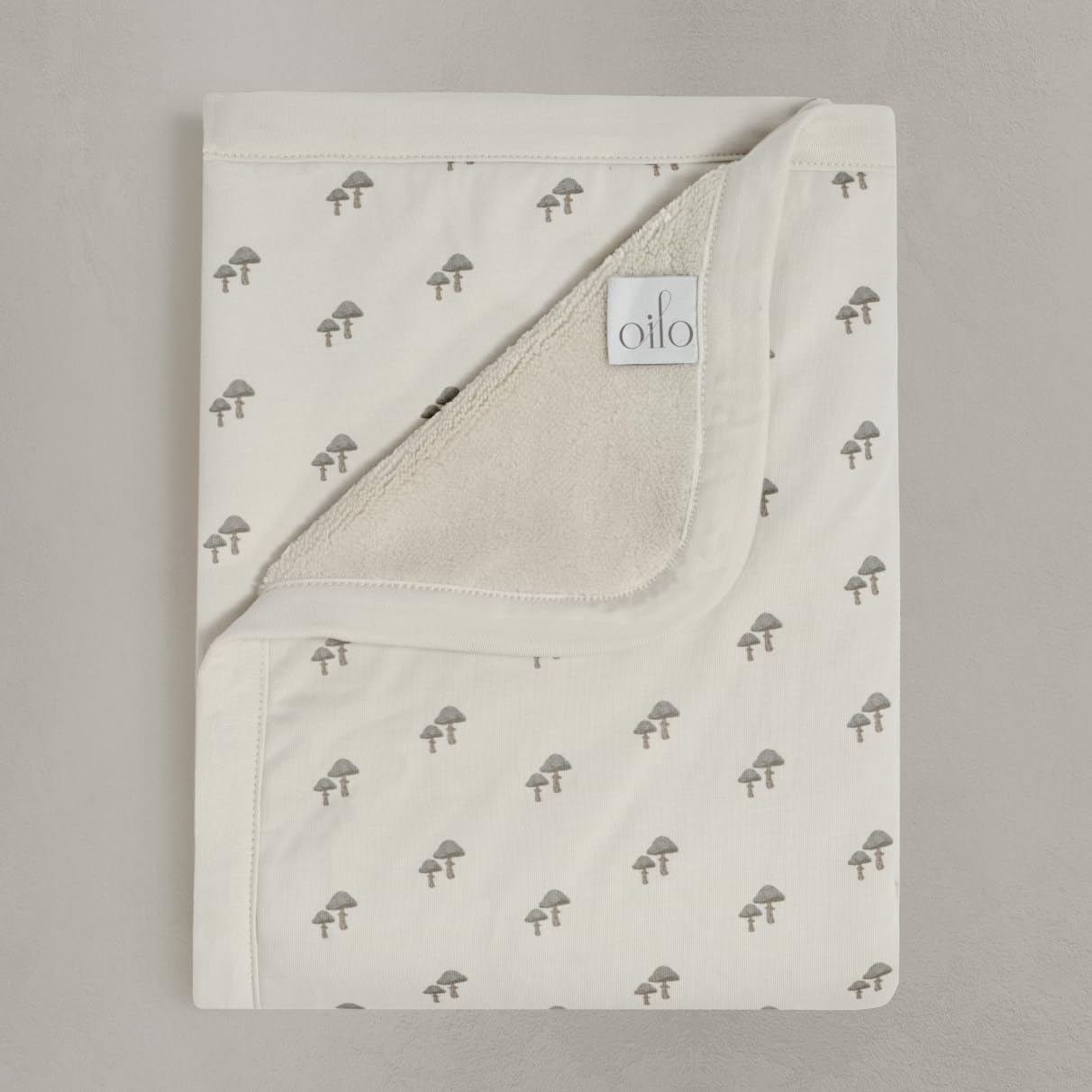 Oilo Baby Blanket, Luxury Soft Plush Backing & 100% Turkish Cotton Jersey Print