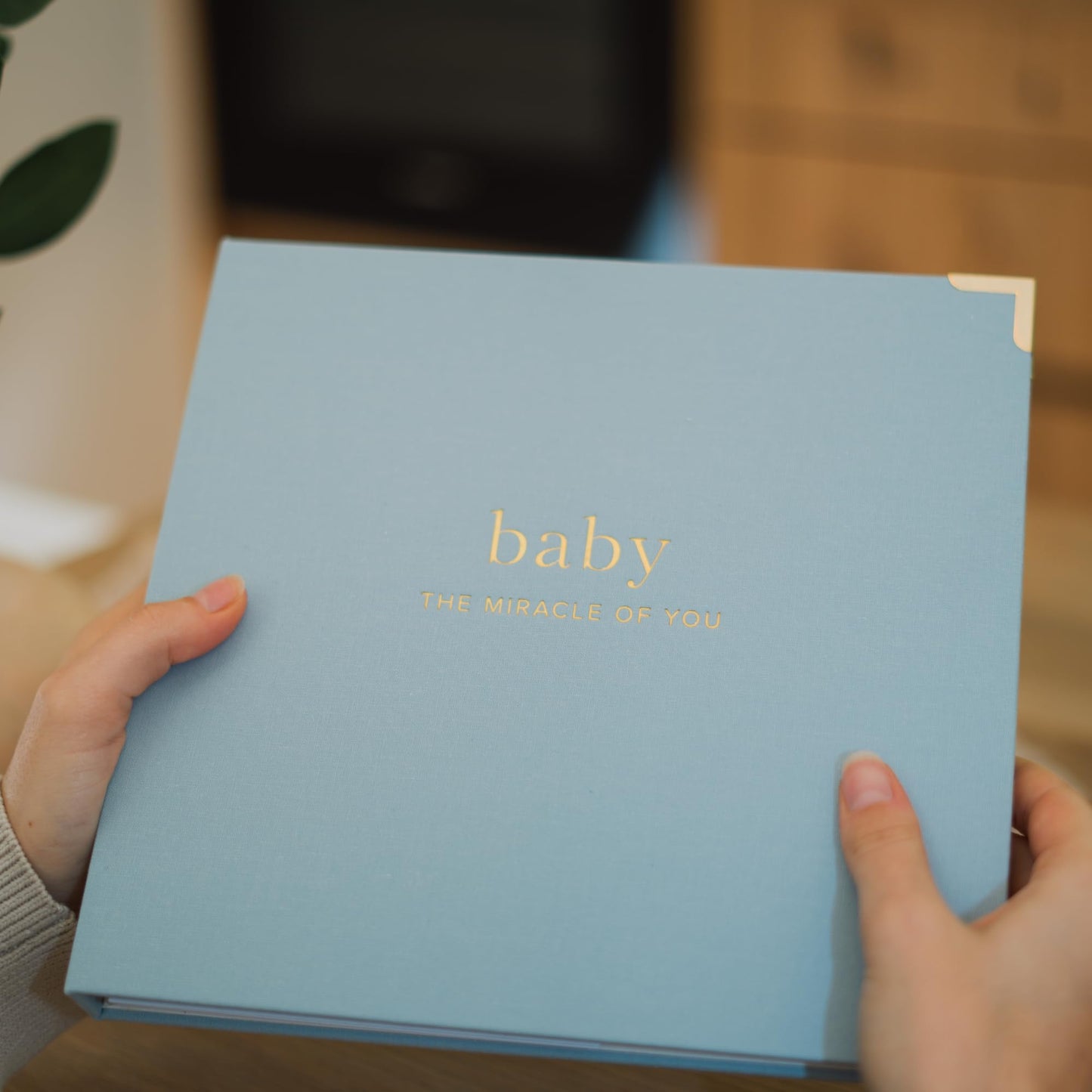 Keepsake Baby Memory Book for Boys and Girls – Timeless First 5 Year Baby Book