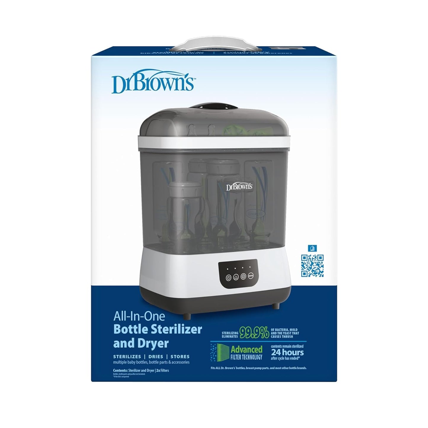Dr. Brown's All-in-One Sterilizer and Dryer for Baby Bottles