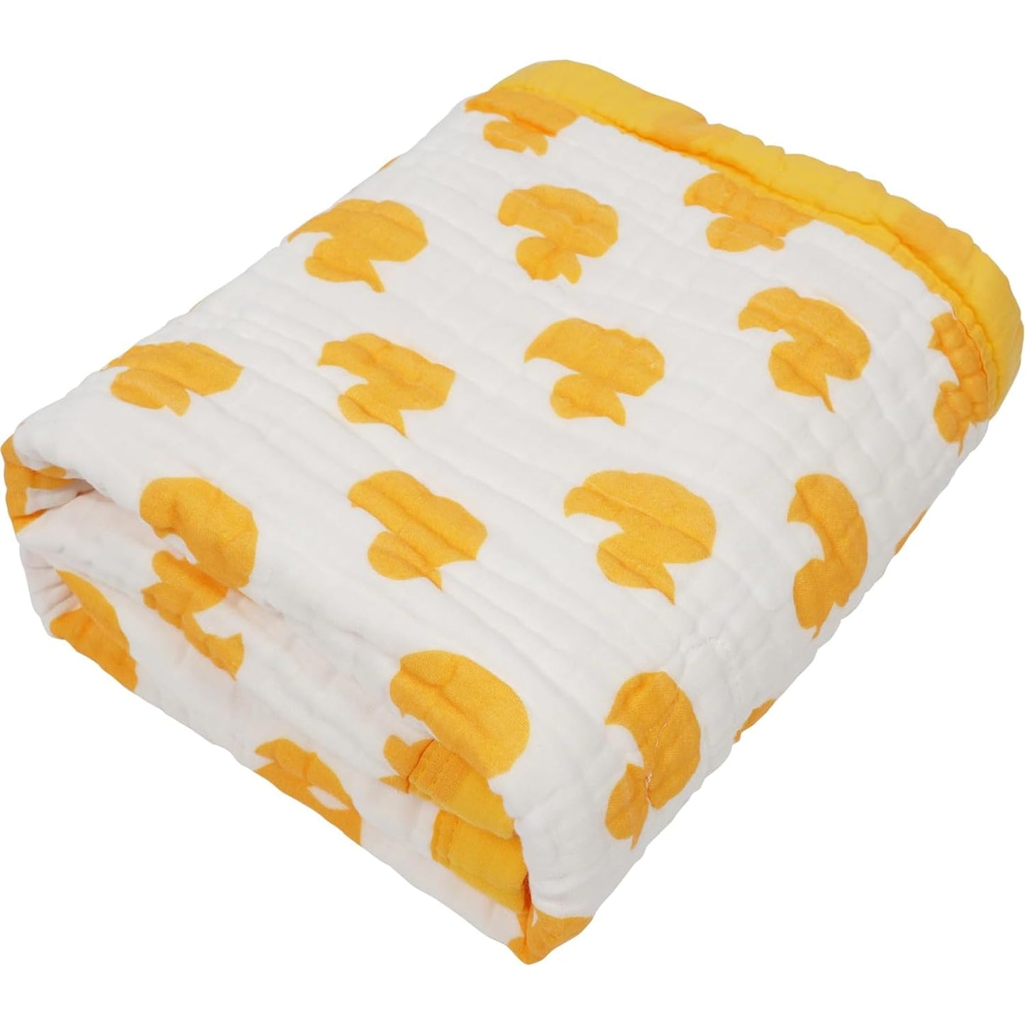 Organic Cotton Muslin Baby Blanket for Boys and Girls