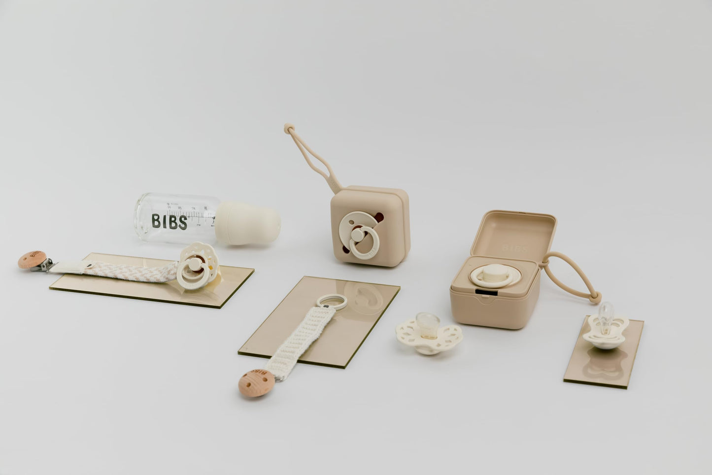 BIBS Glass Bottle 110ml | Made in Denmark