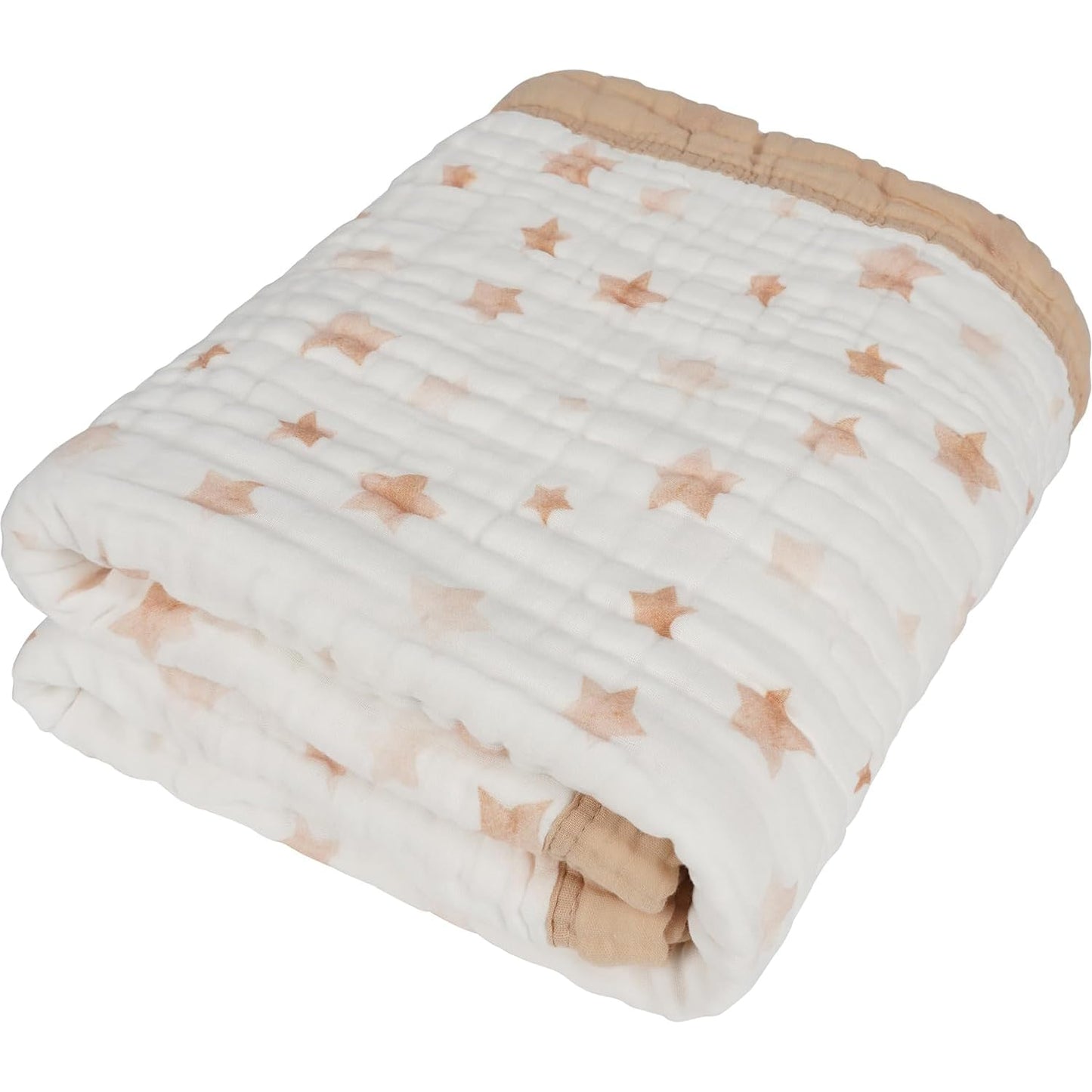 Organic Cotton Muslin Baby Blanket for Boys and Girls