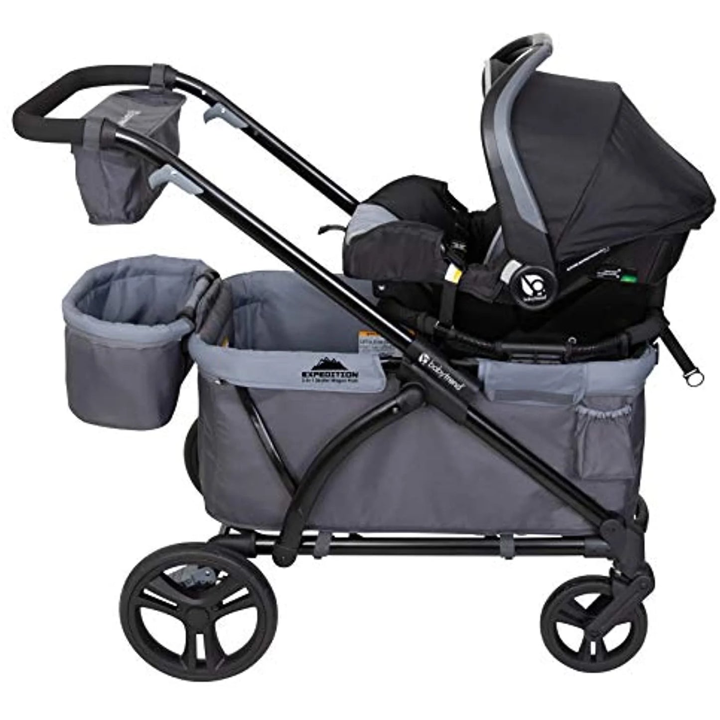 Expedition Wagon Stroller, Solid Print Gray