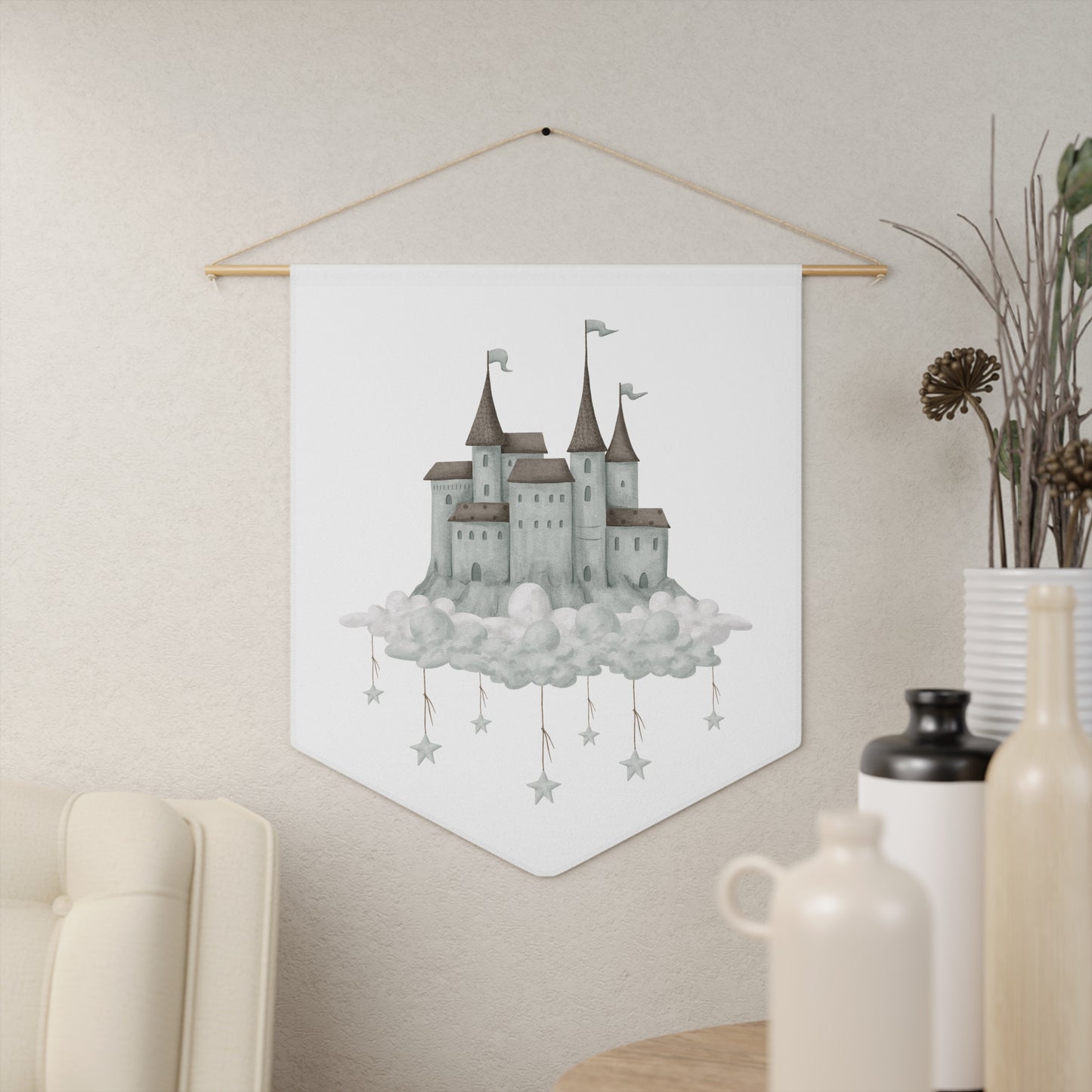Nursery Decor Pennant - All The Things Baby