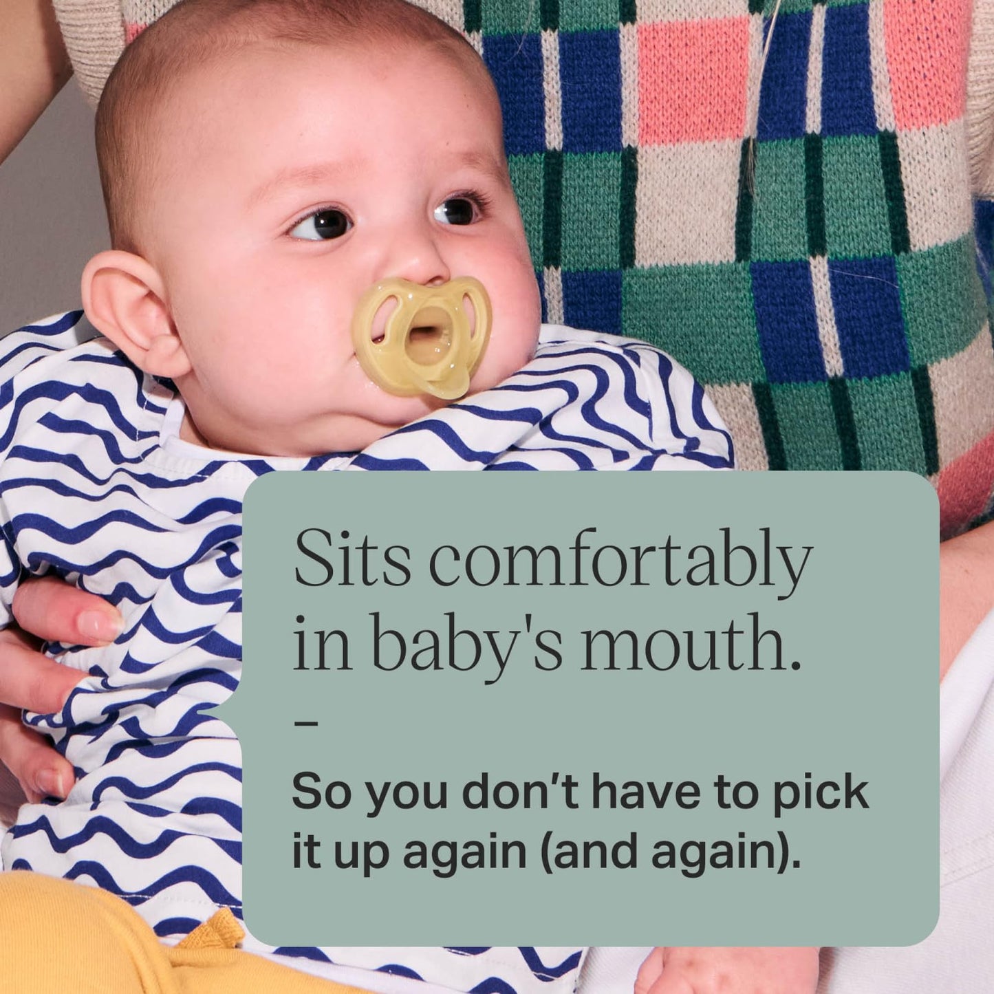 Tommee Tippee Ultra-Light Silicone Pacifier, 0-6 Months Pack of 4