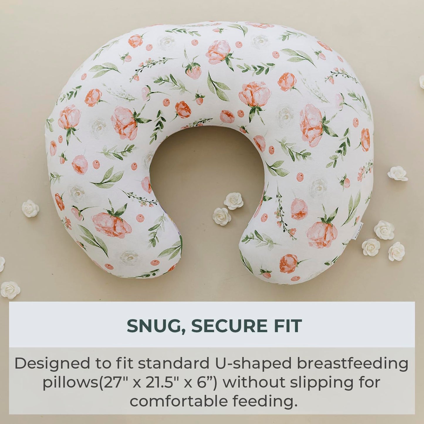 Pobibaby 1-Pack Premium Nursing Pillow Cover