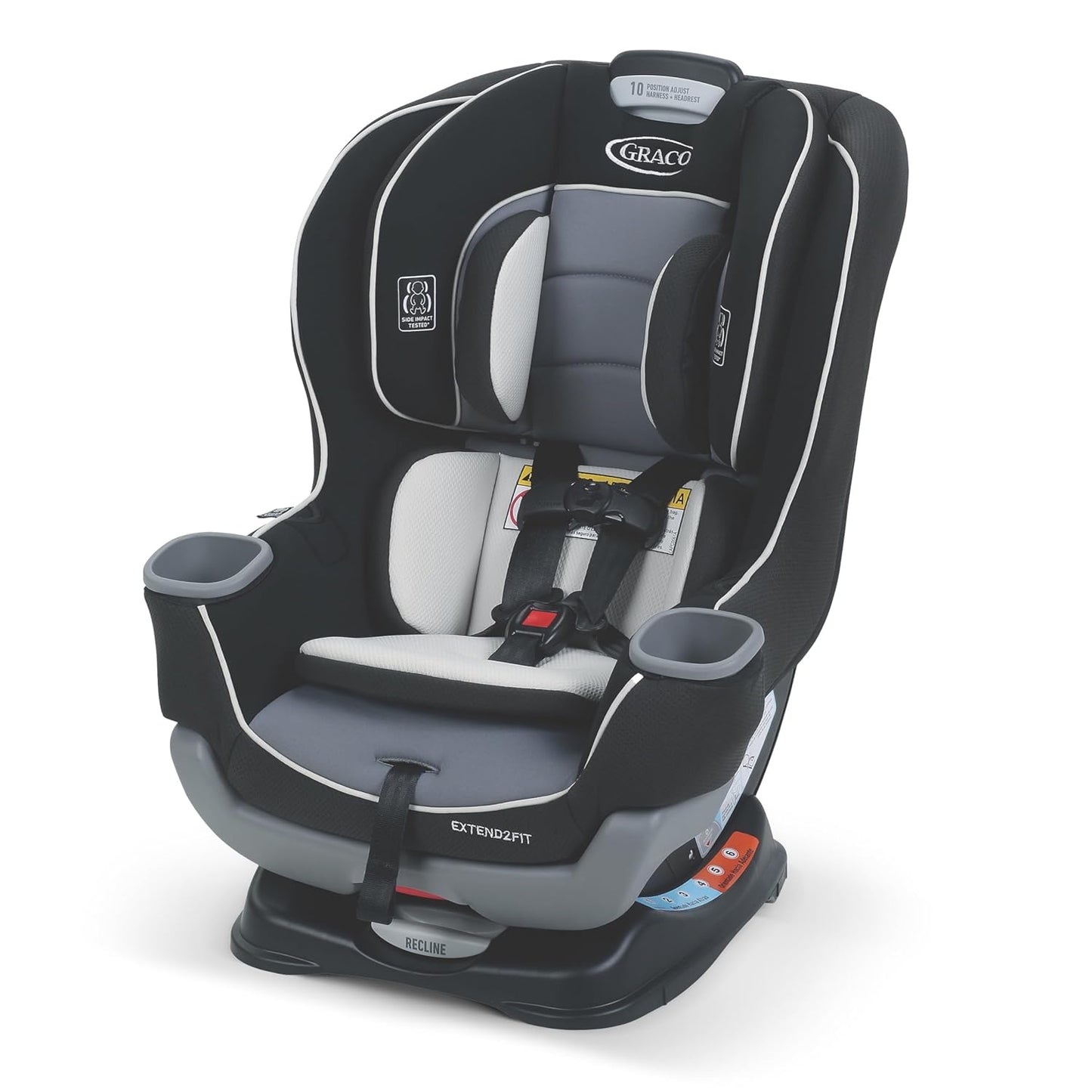 Graco Extend2Fit Convertible Baby Car Seat, Rear and Forward Facing