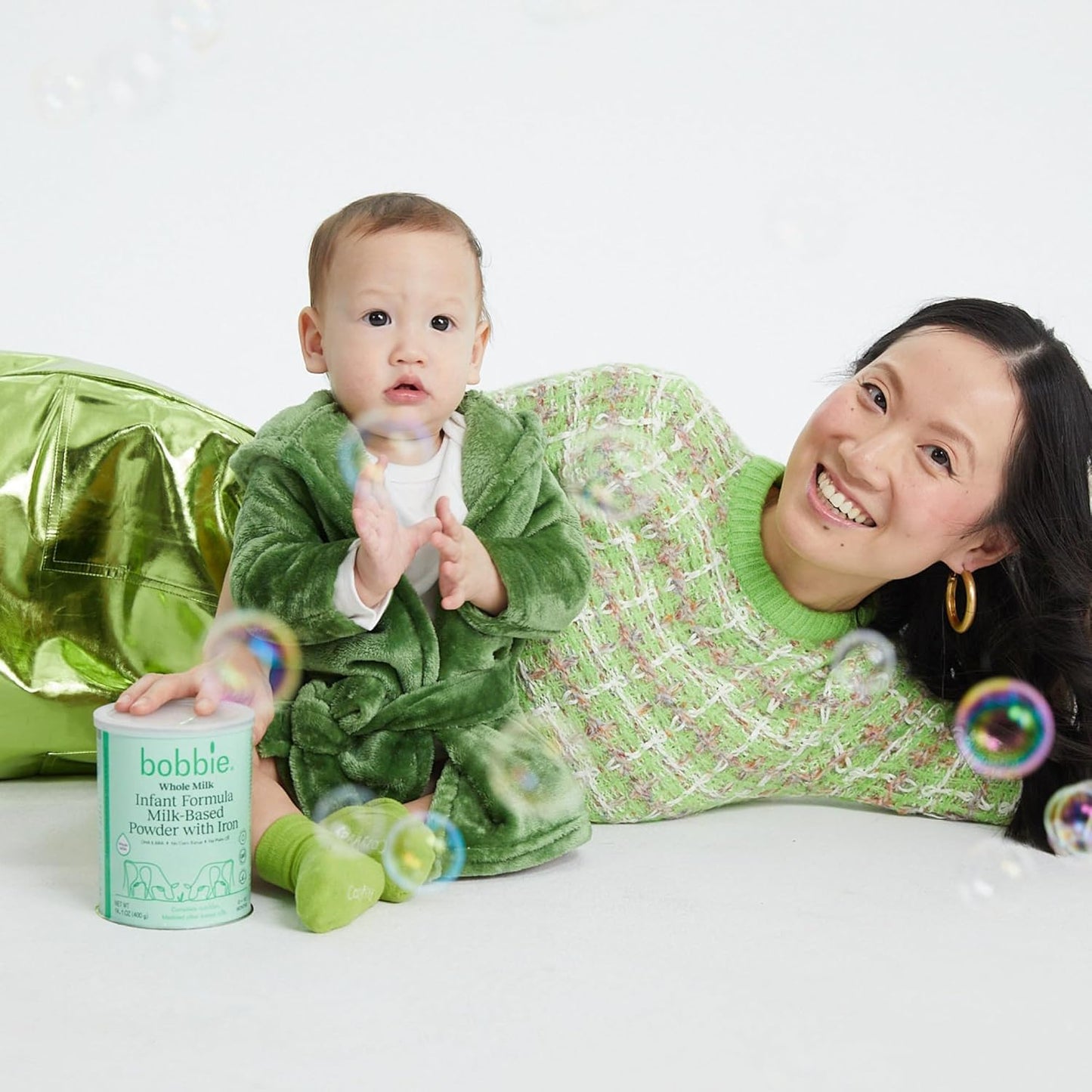 Bobbie Whole Milk, Grass Fed Infant Formula with Iron, Plant Based DHA and ARA, Vitamin D and Protein Blend Modeled After Breast Milk