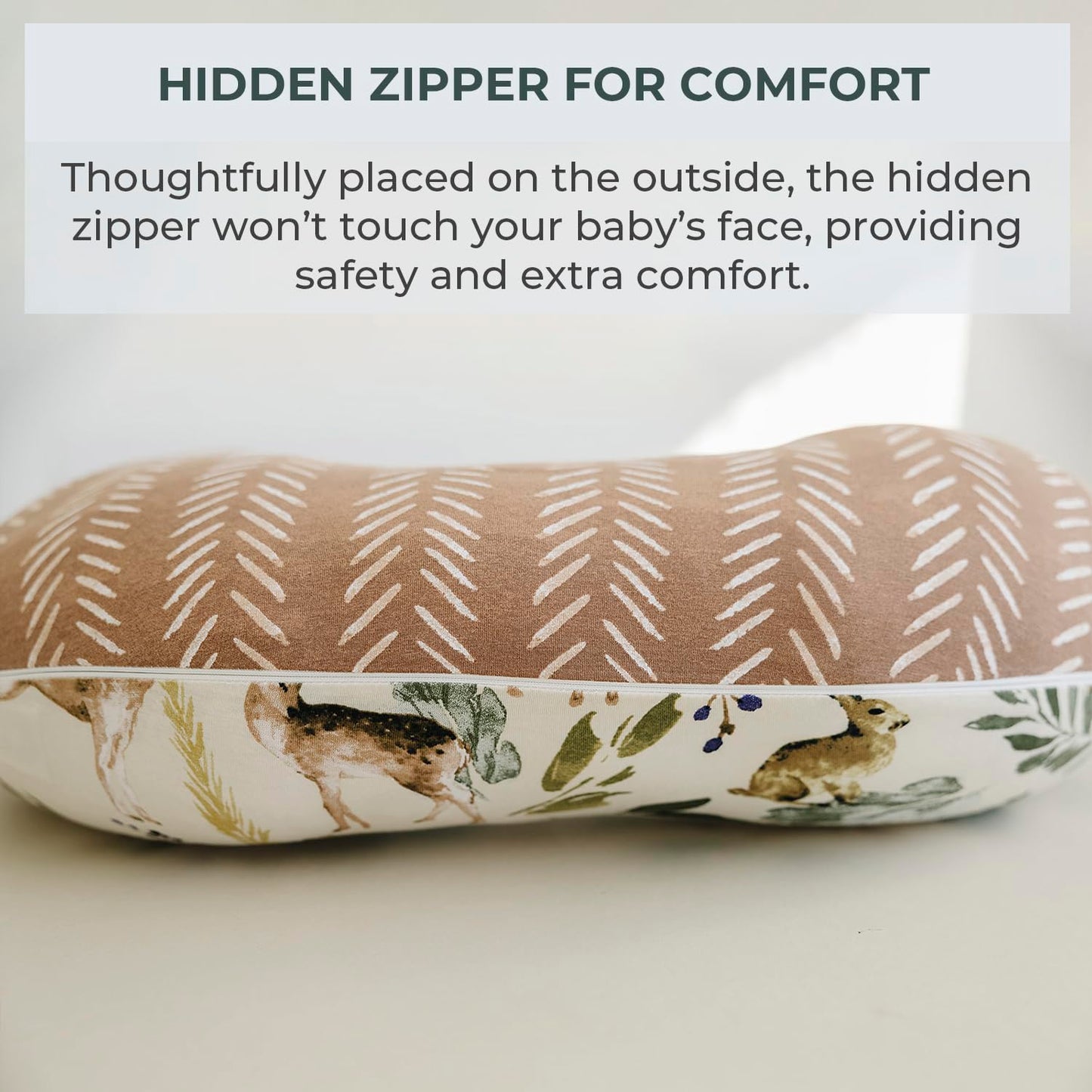 Pobibaby 1-Pack Premium Nursing Pillow Cover