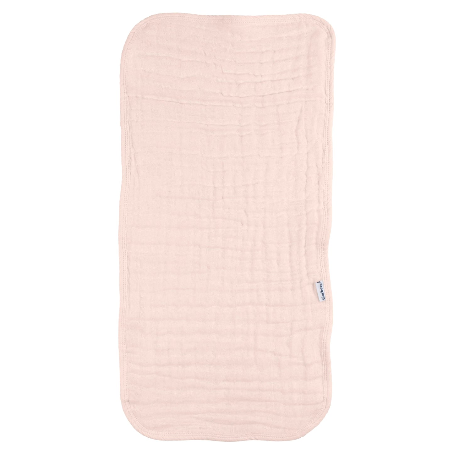 Gerber Baby Unisex Muslin Burp Cloths 6-Pack, Multi Browns, Large Size 20" x 10"
