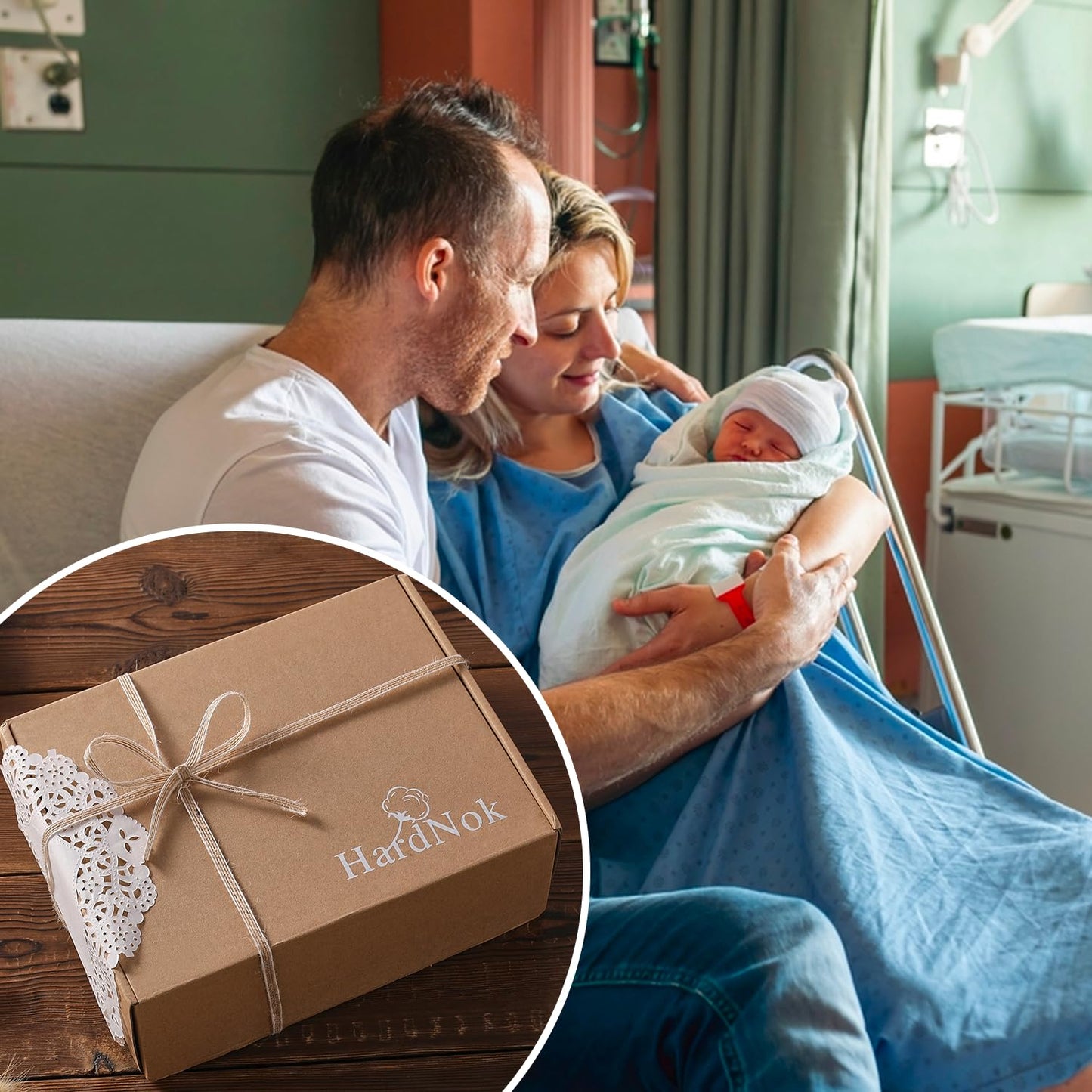 Muslin Hooded Baby Towel 4 Pack