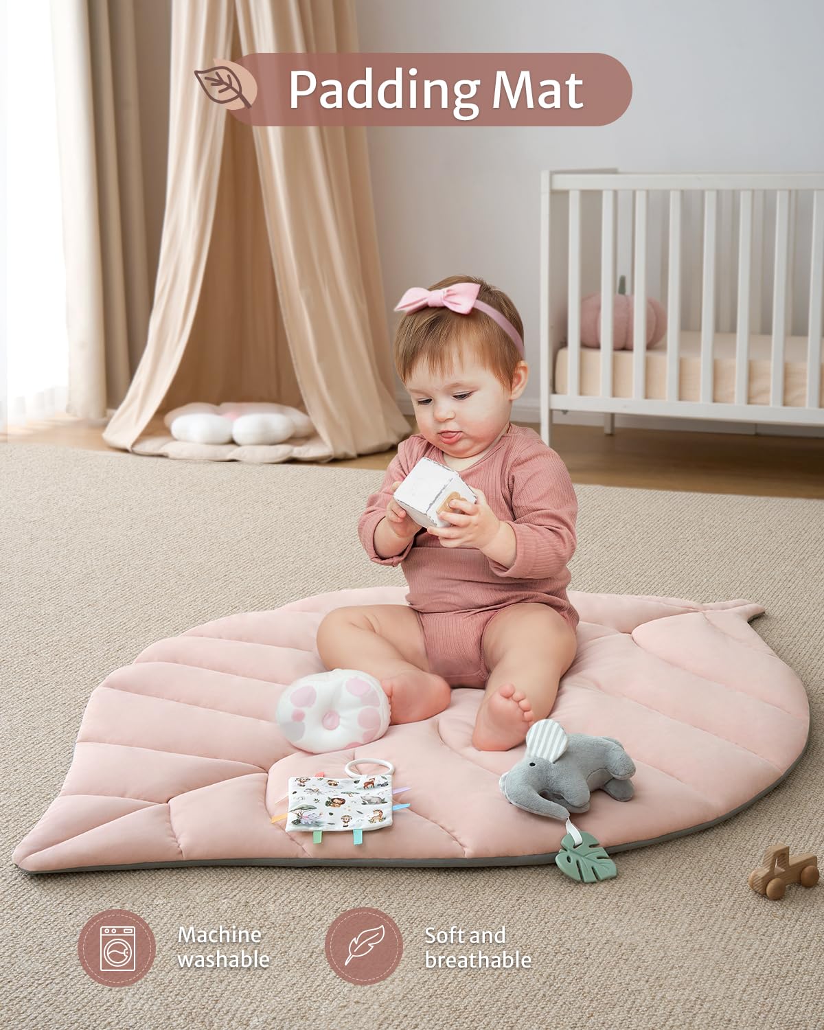 Blissful Diary Shell Baby Play Gym Mat