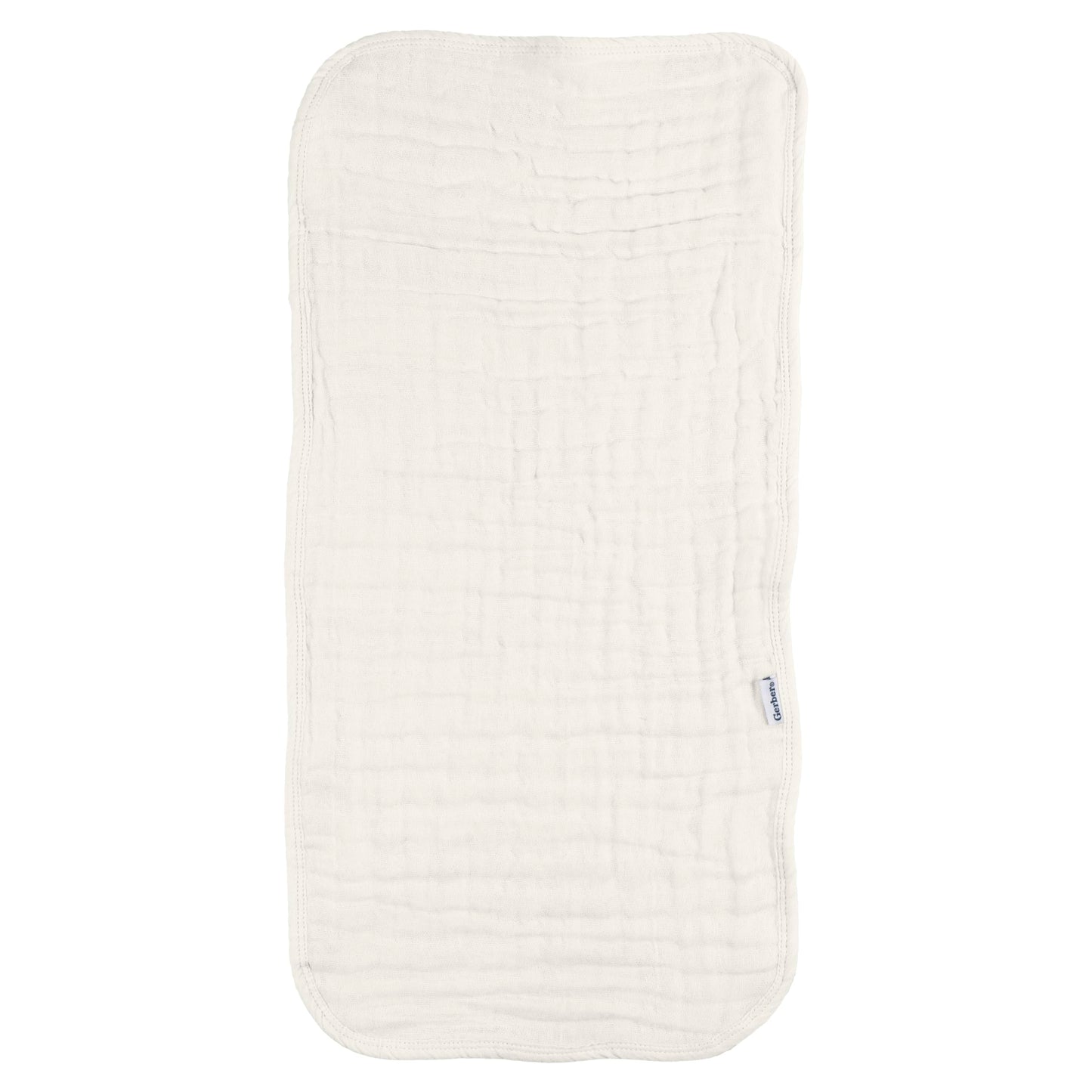 Gerber Baby Unisex Muslin Burp Cloths 6-Pack, Multi Browns, Large Size 20" x 10"
