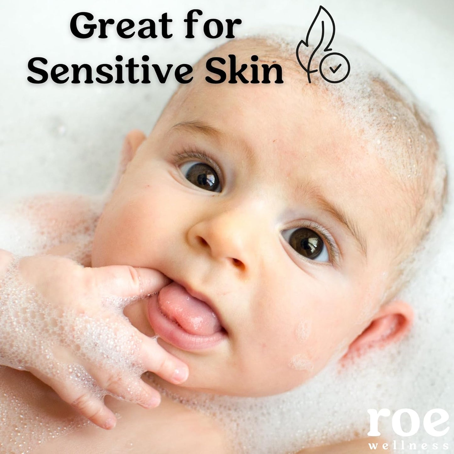 Roe Wellness- Toddler & Baby Body Wash & Shampoo Moisturizing Clean Ingredients 9.4 fl oz.