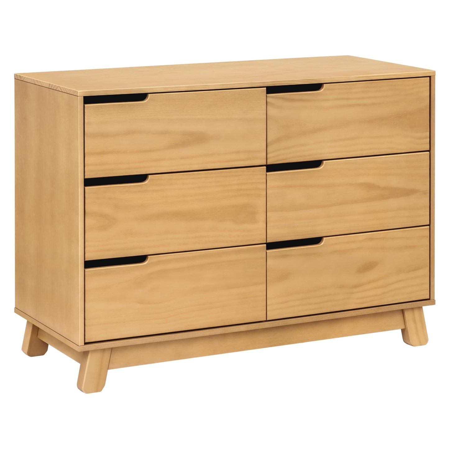 Babyletto Hudson 6-Drawer Assembled Double Dresser in White, Greenguard Gold Certified